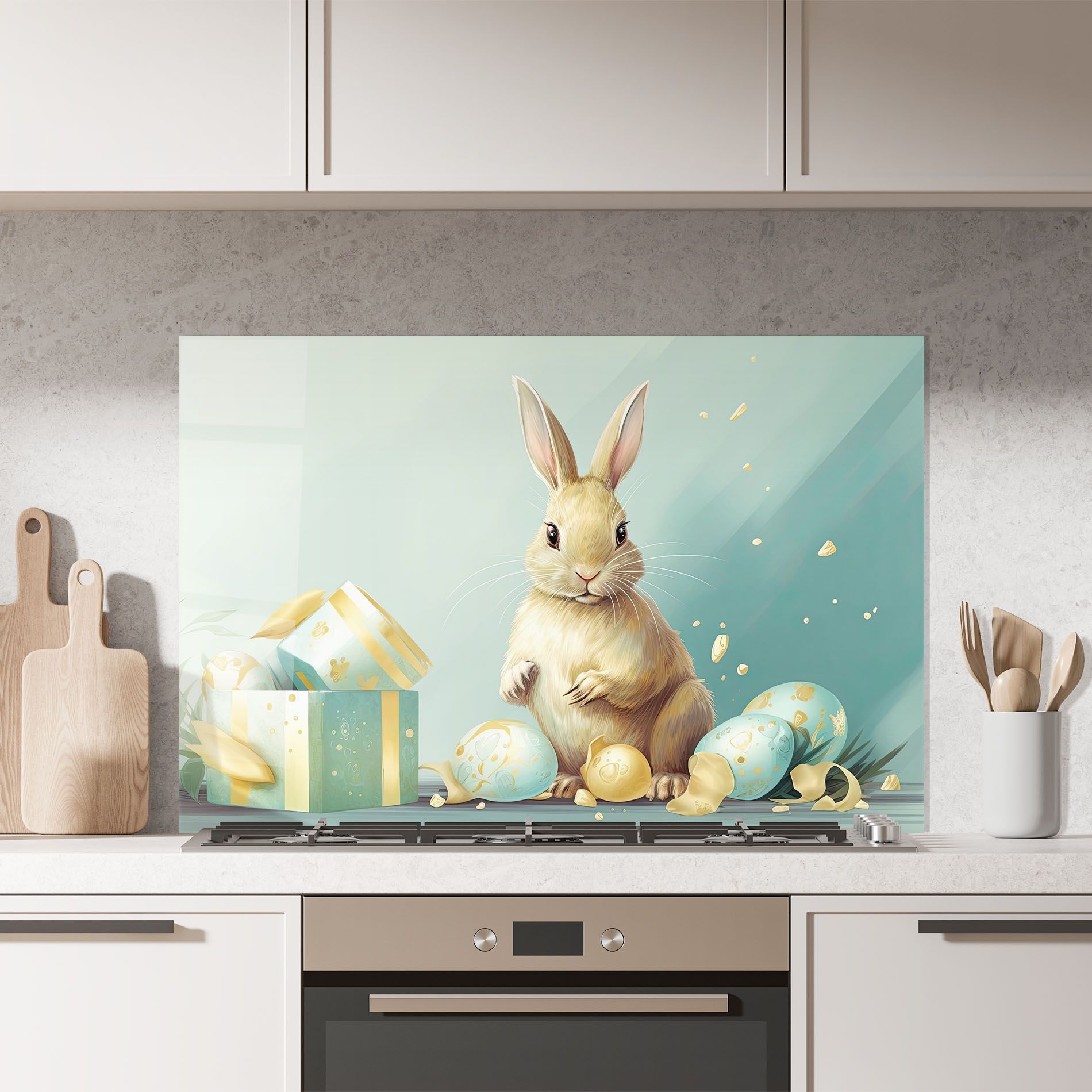 Pretty Cute Easter Bunny mockup 7