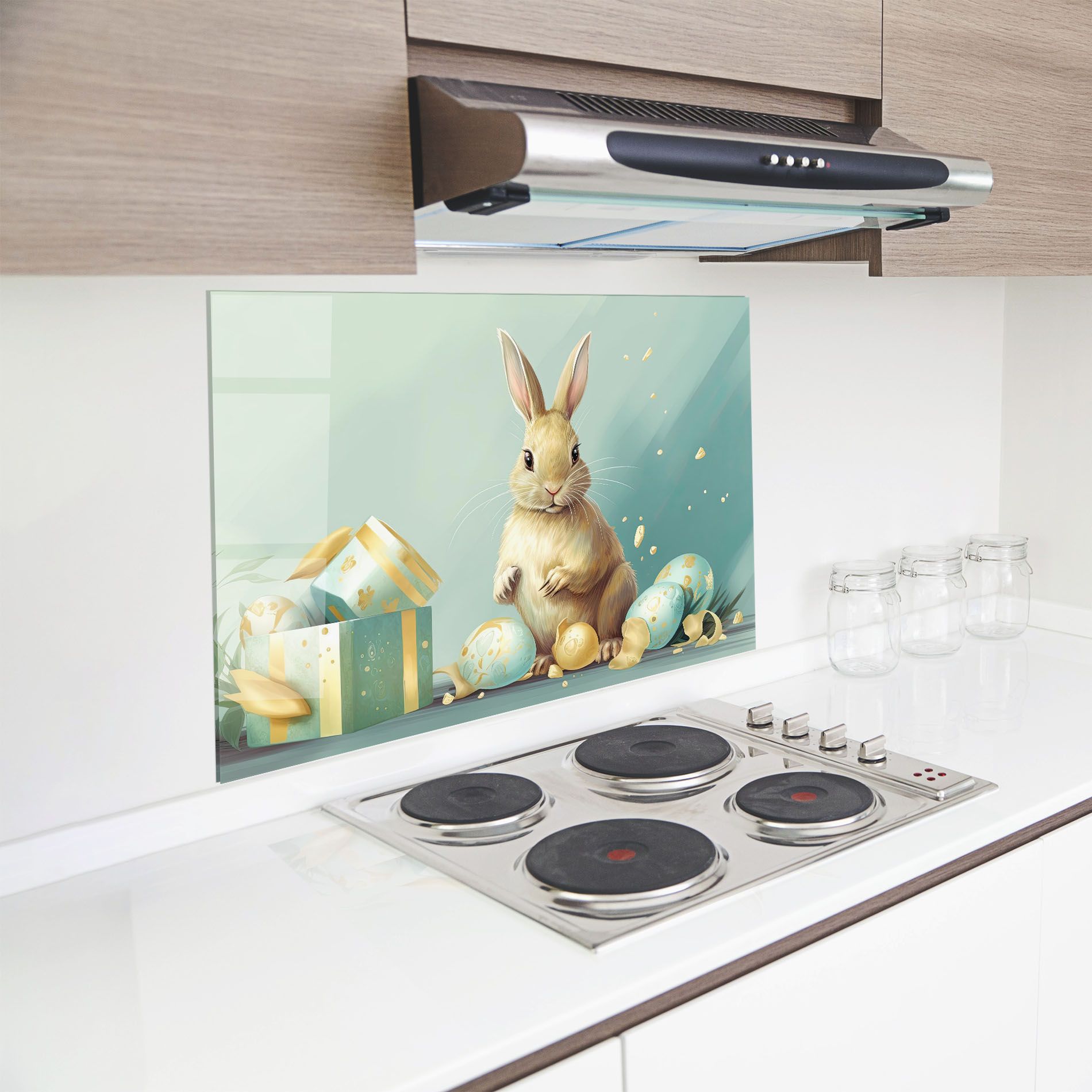 Pretty Cute Easter Bunny mockup 8