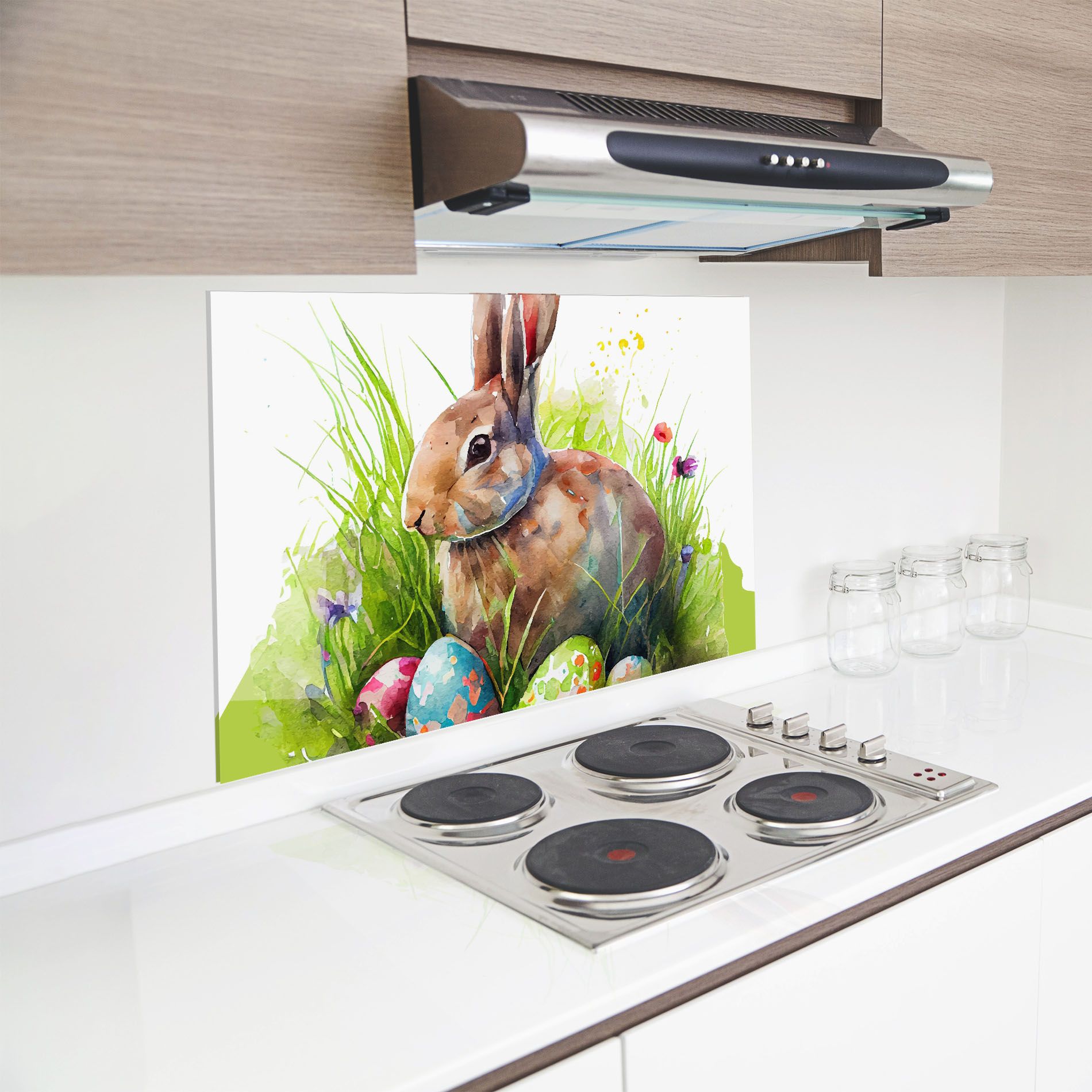 Rabbit With Eggs mockup 8