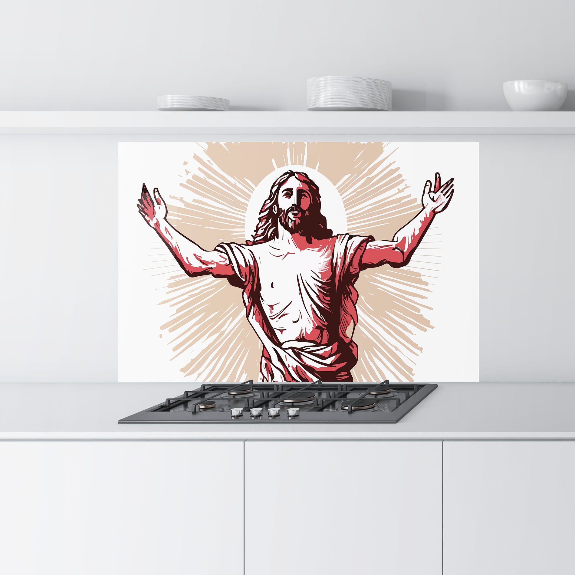 Artistic Jesus mockup 9