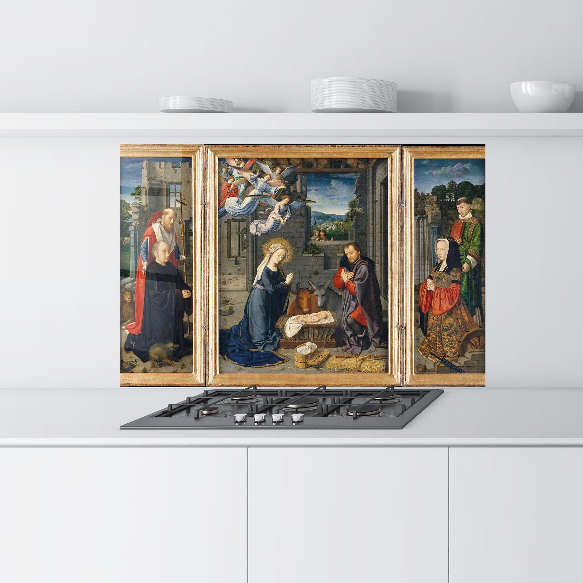 Küchenrückwand Glas Window Divine View mockup 9