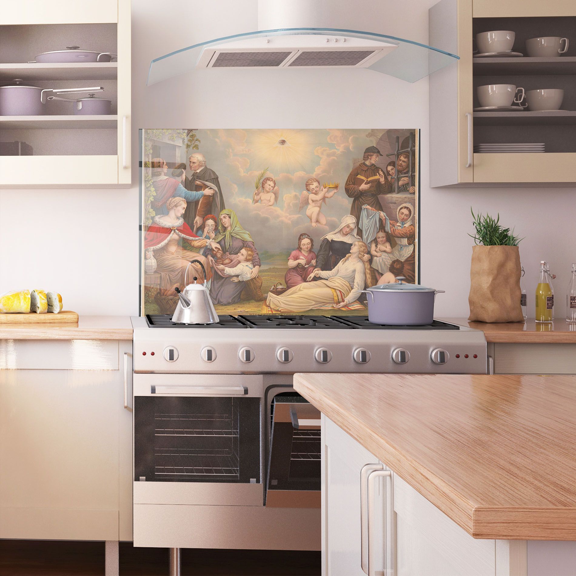 Jesus Old Painting mockup 1