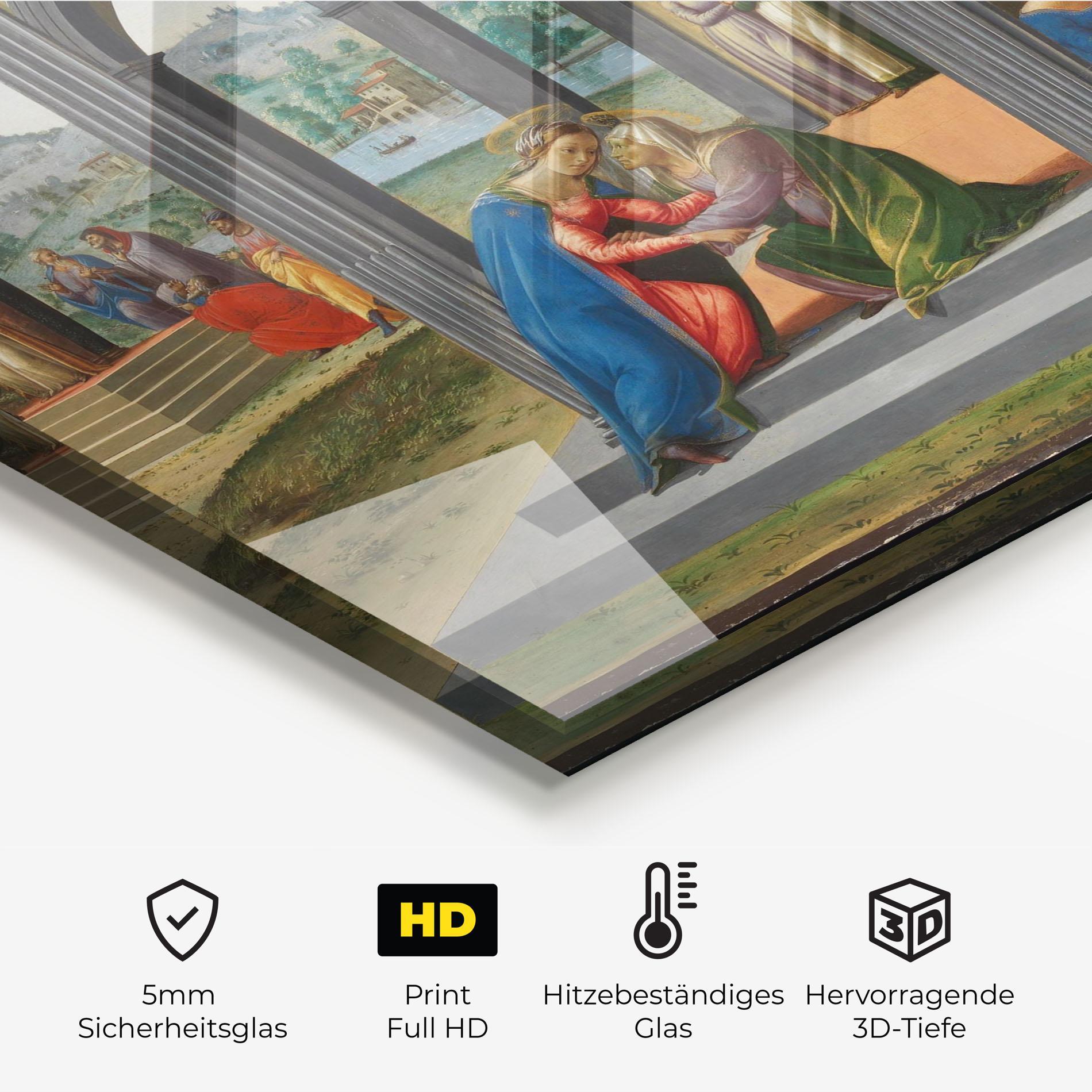 Küchenrückwand Glas Divine Building mockup 2