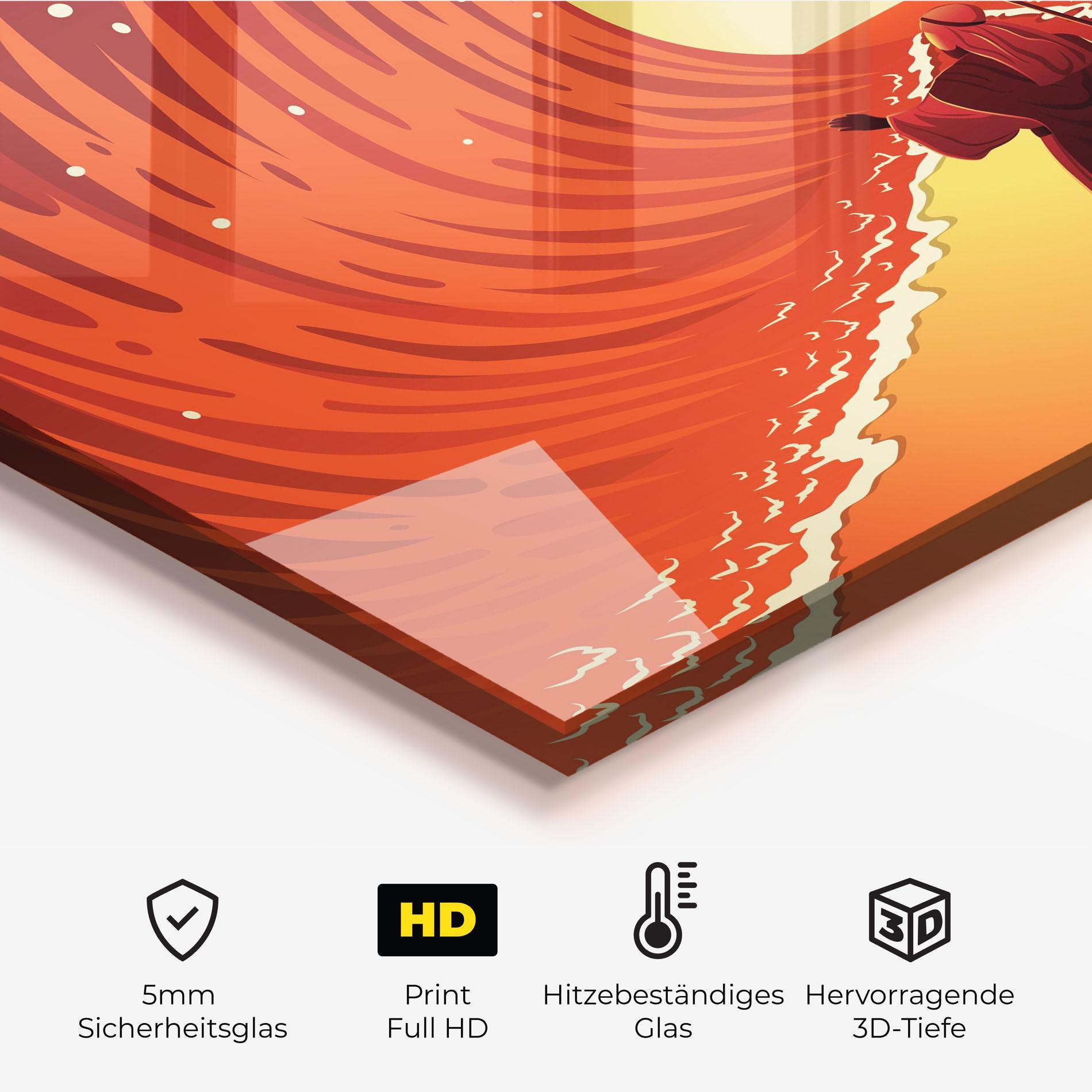 Küchenrückwand Glas Moses mockup 2