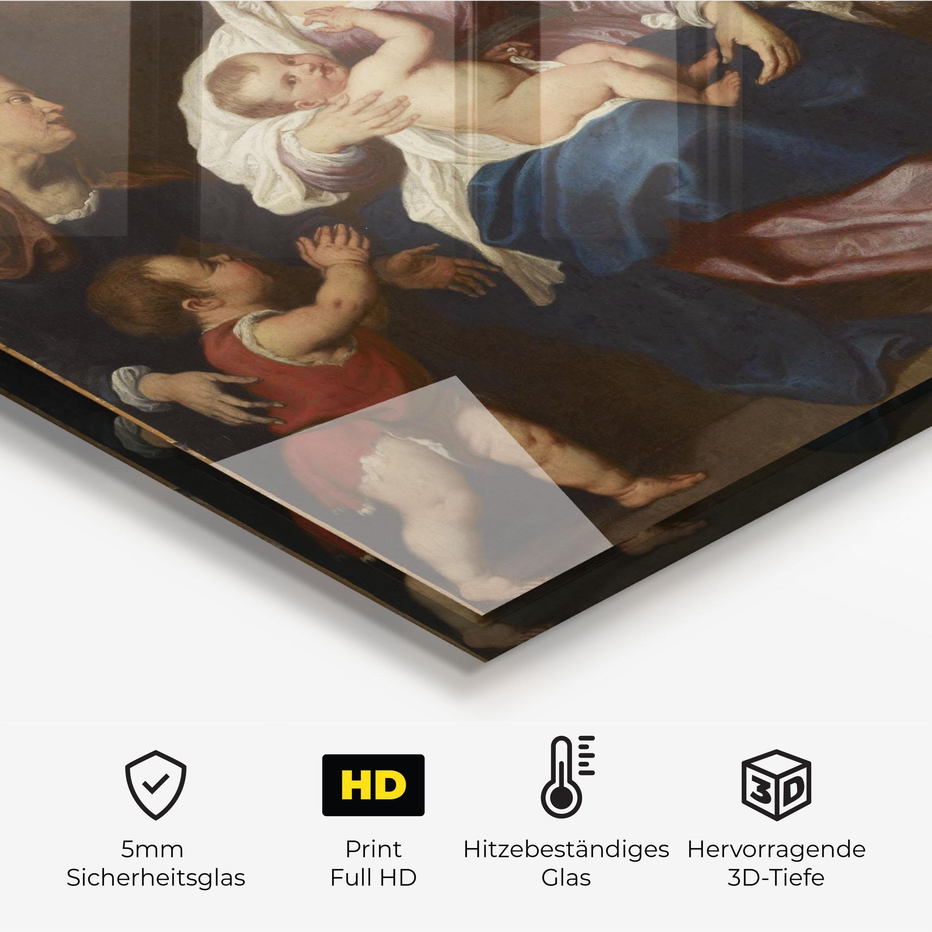 Küchenrückwand Glas Risen Glory mockup 2