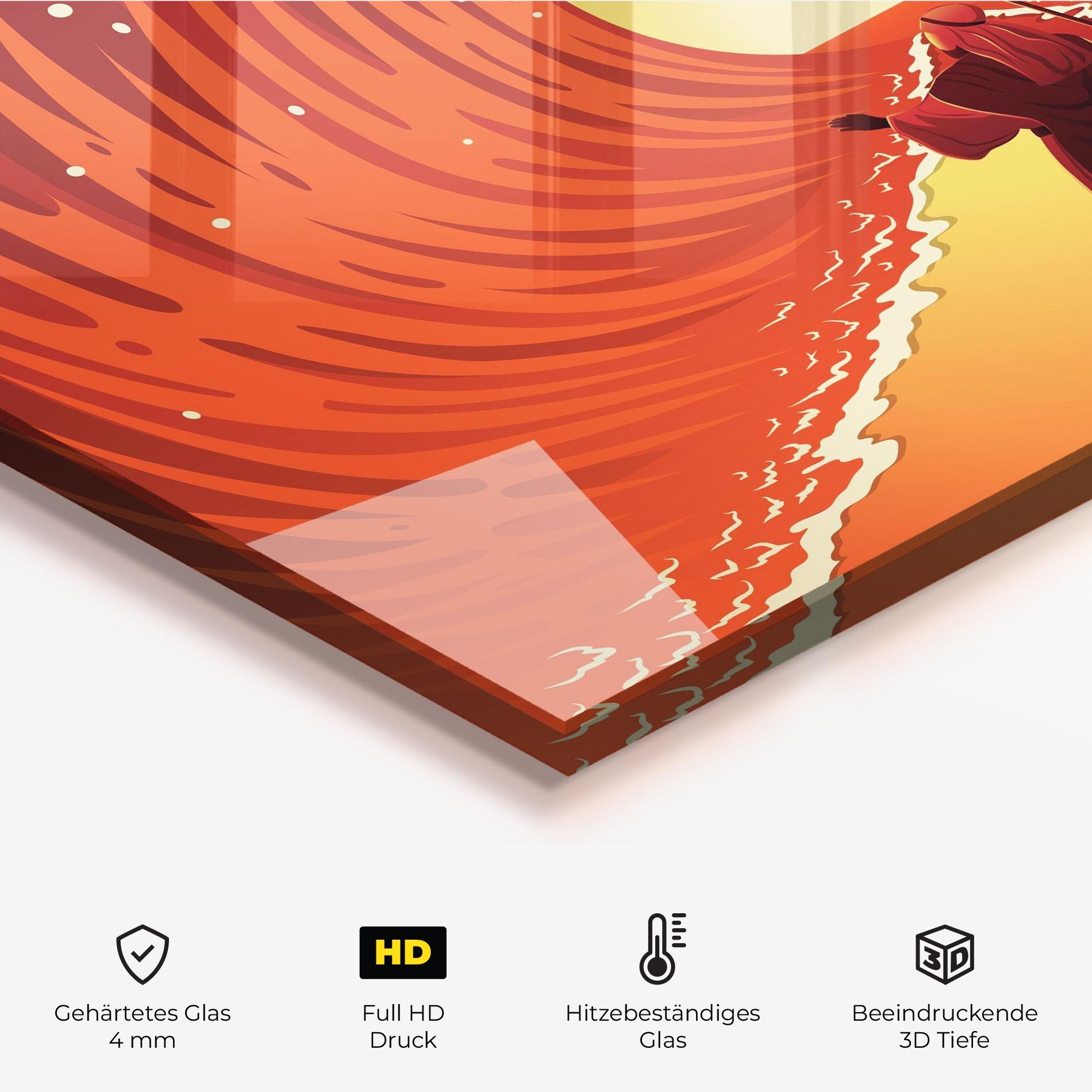 Küchenrückwand Glas Moses mockup 2