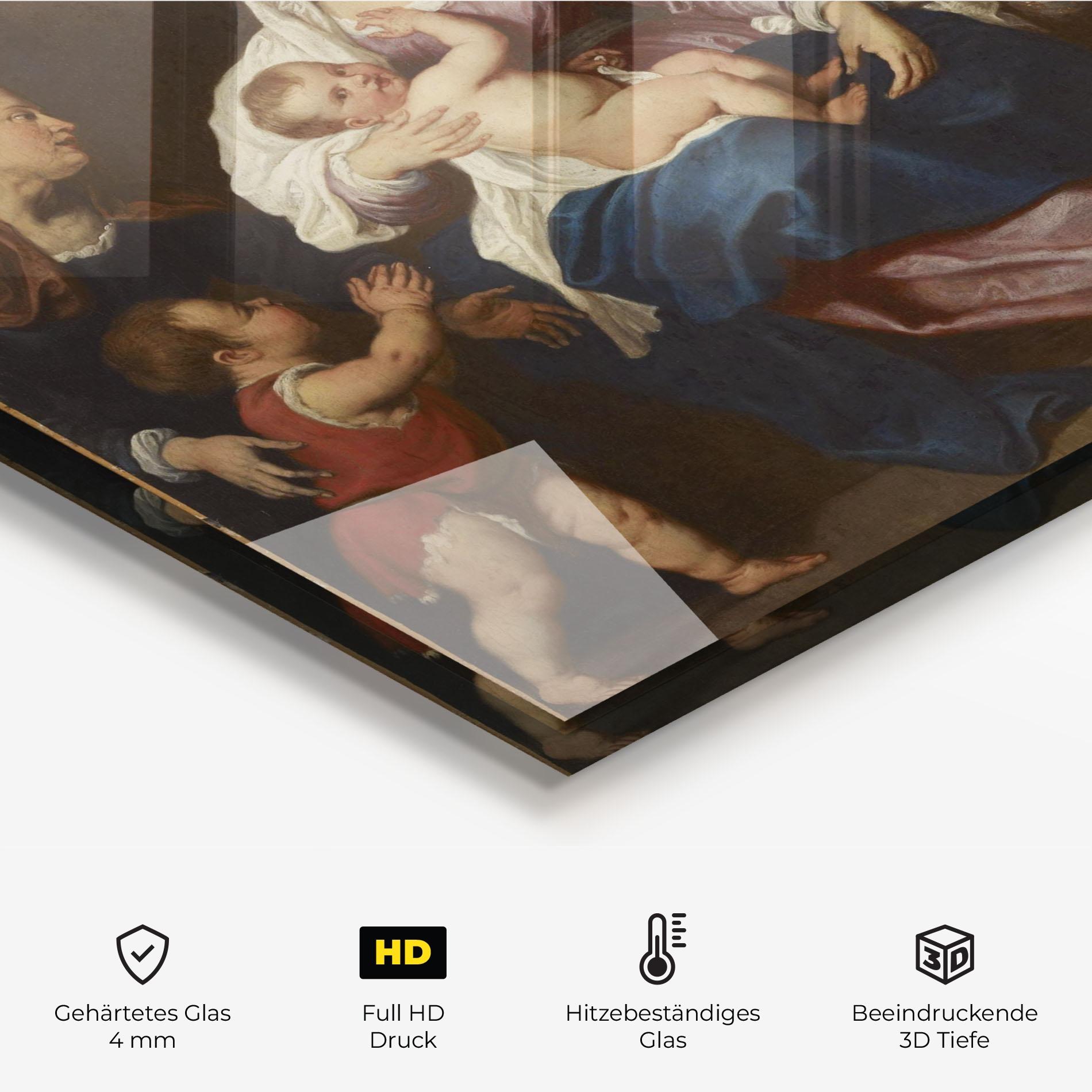 Küchenrückwand Glas Risen Glory mockup 2