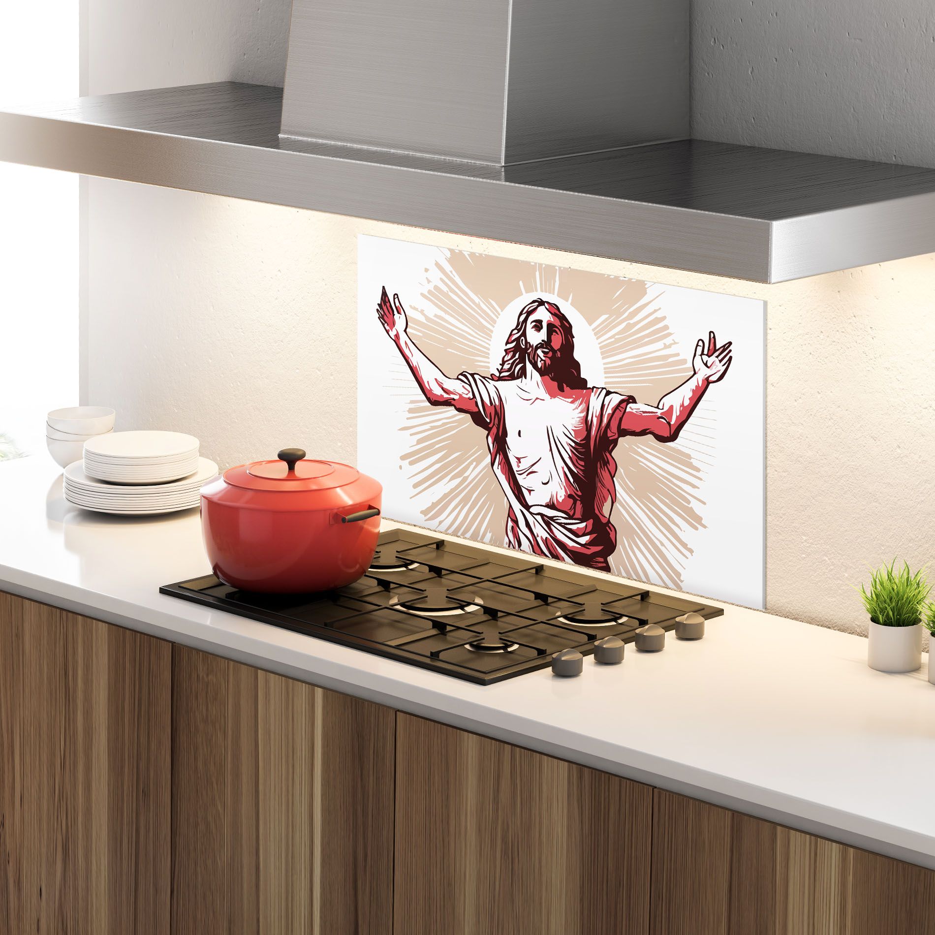 Artistic Jesus mockup 4