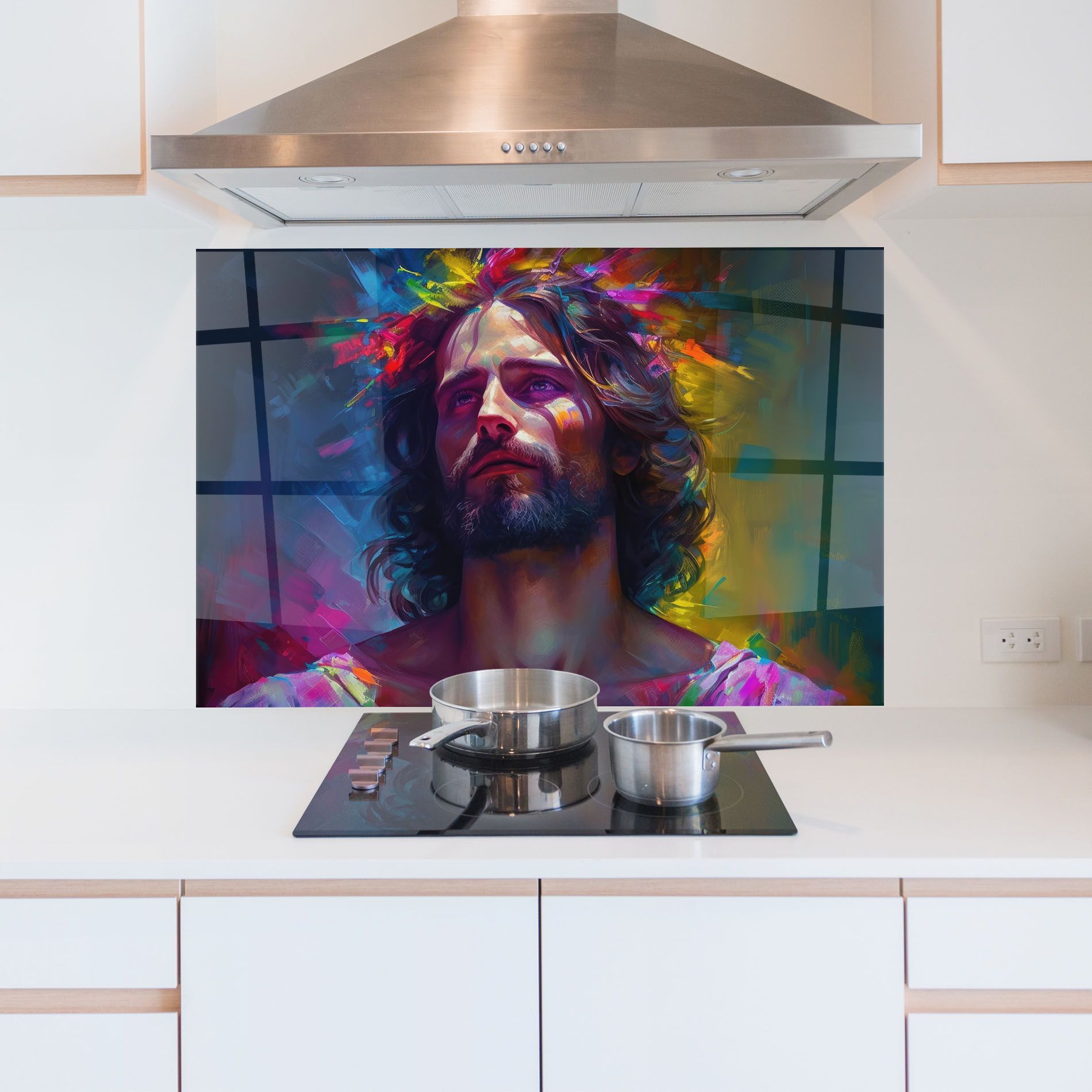 Colorful Creative Jesus mockup 5