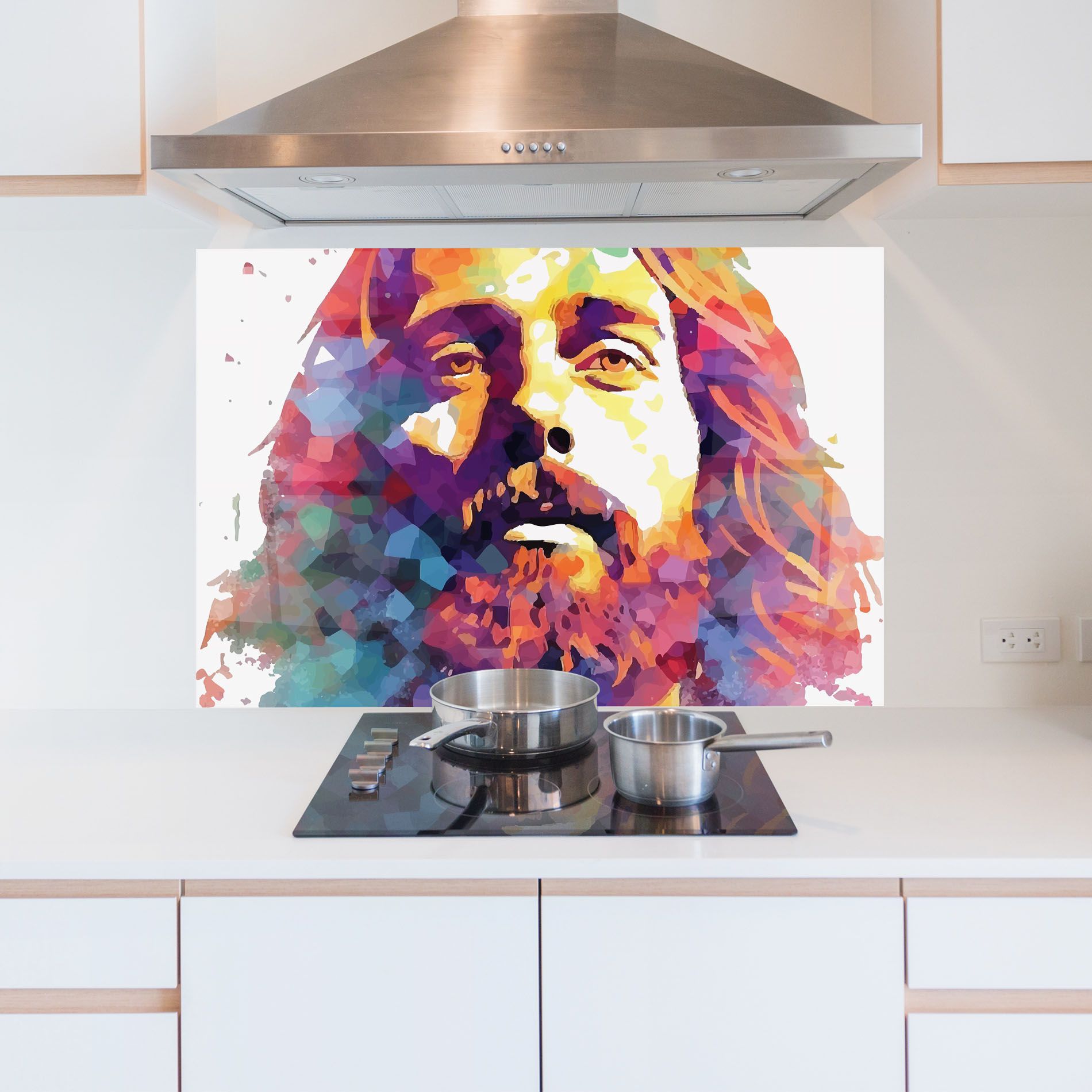 Colorful Light Jesus mockup 5