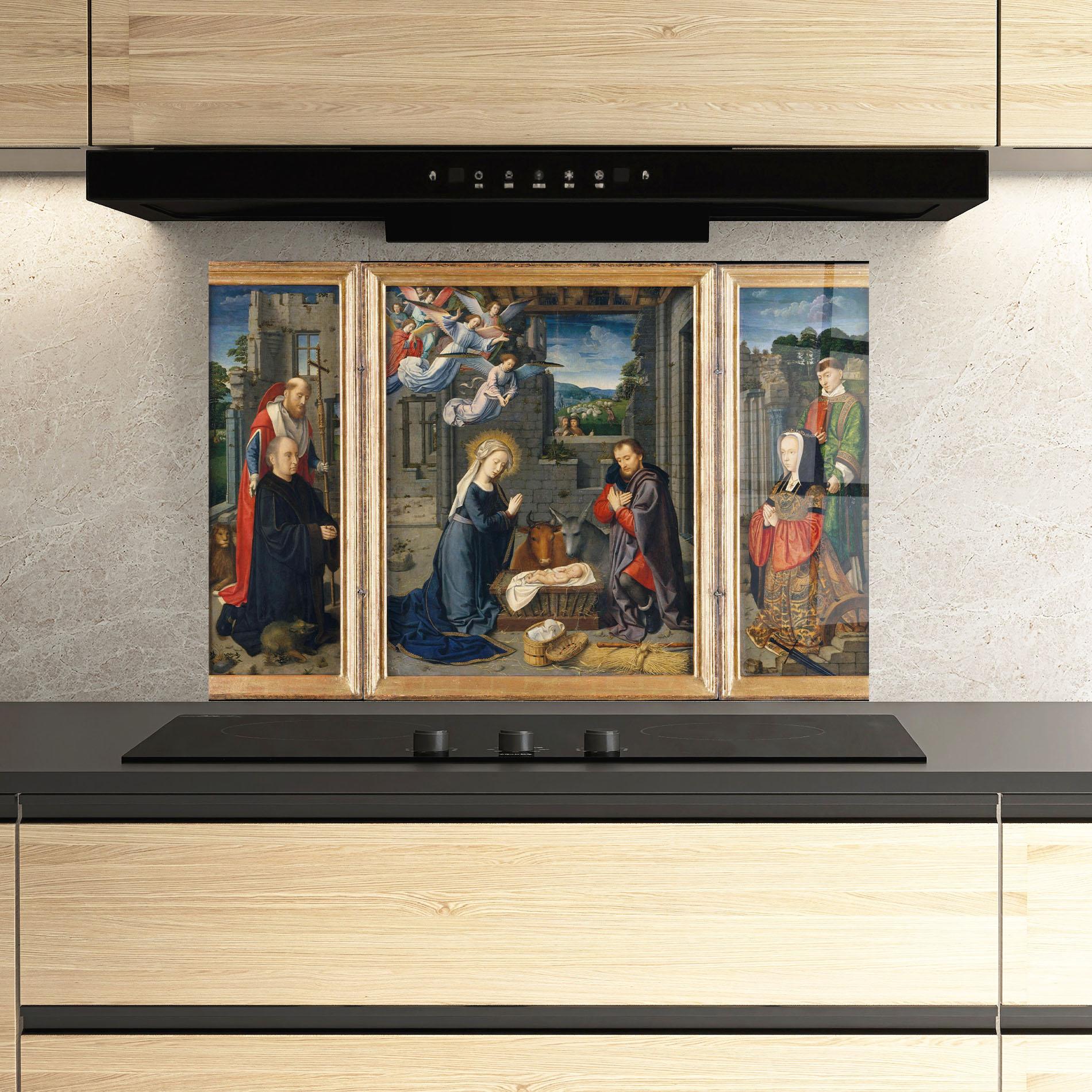 Küchenrückwand Glas Window Divine View mockup 3