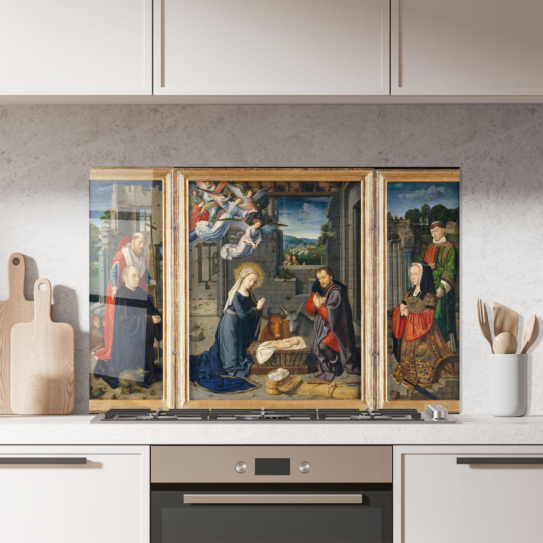 Küchenrückwand Glas Window Divine View mockup 7