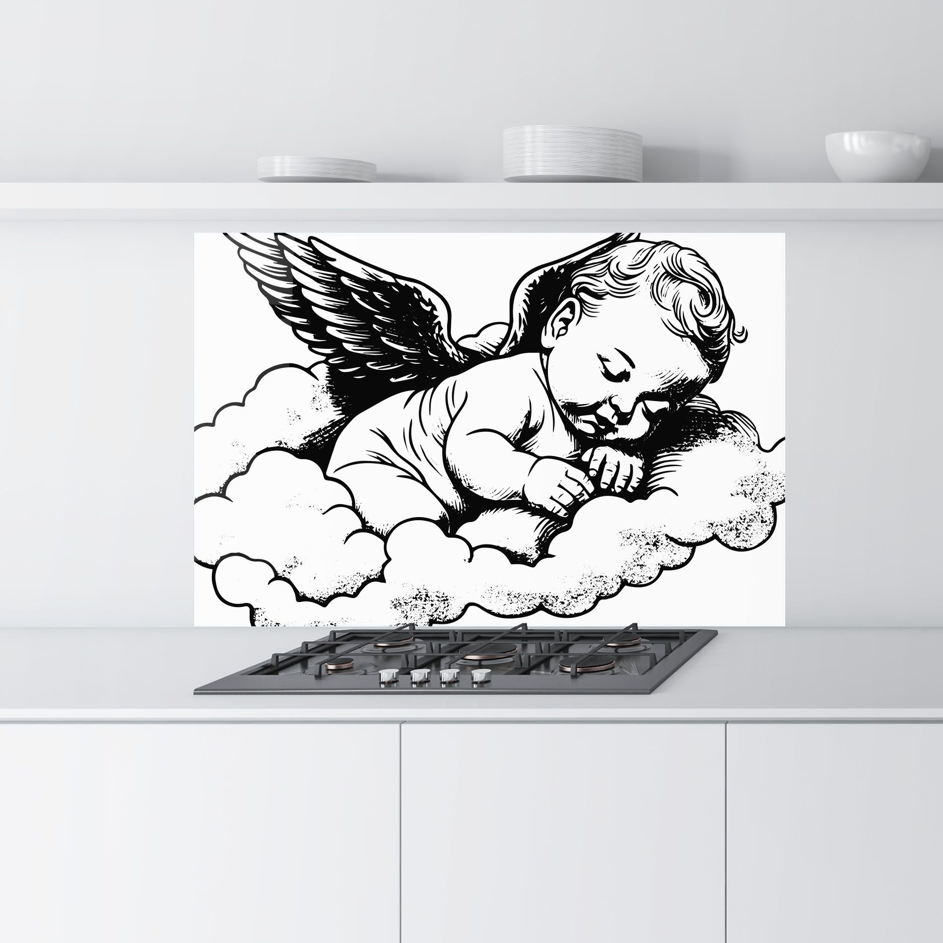 Angel Sleeping mockup 9