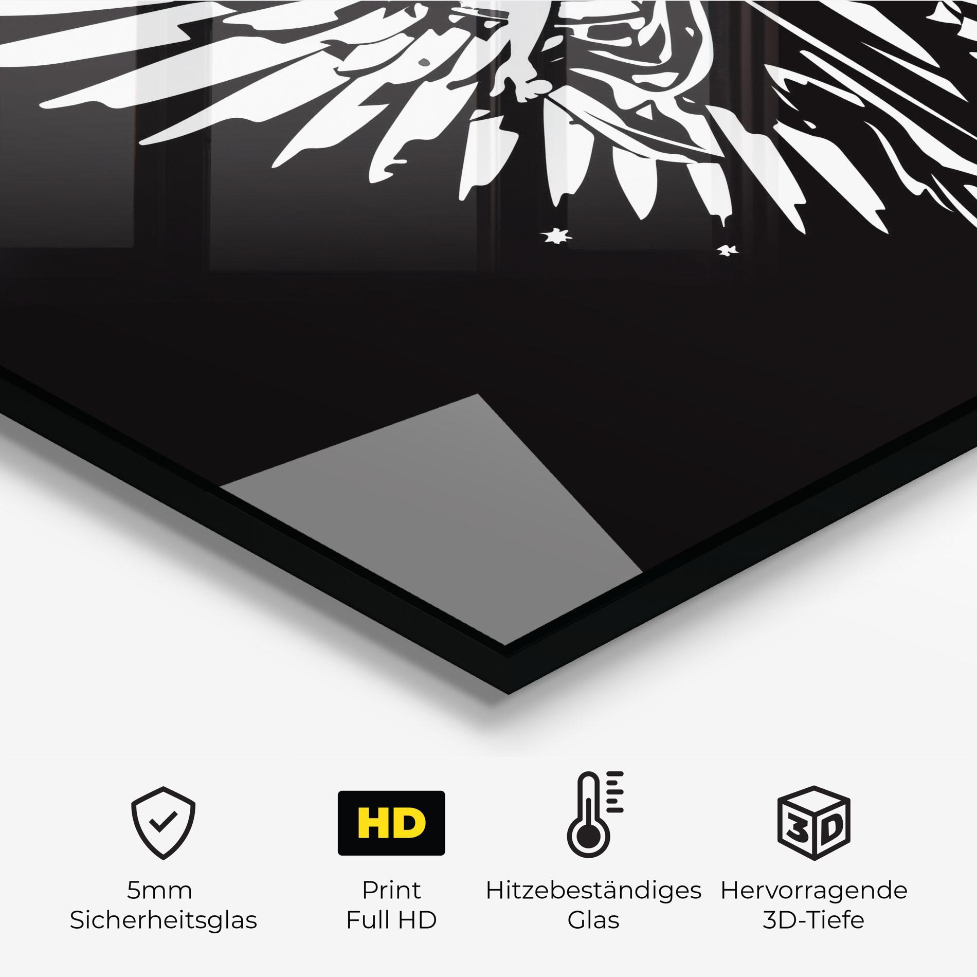 Küchenrückwand Glas Jewels Angel mockup 2