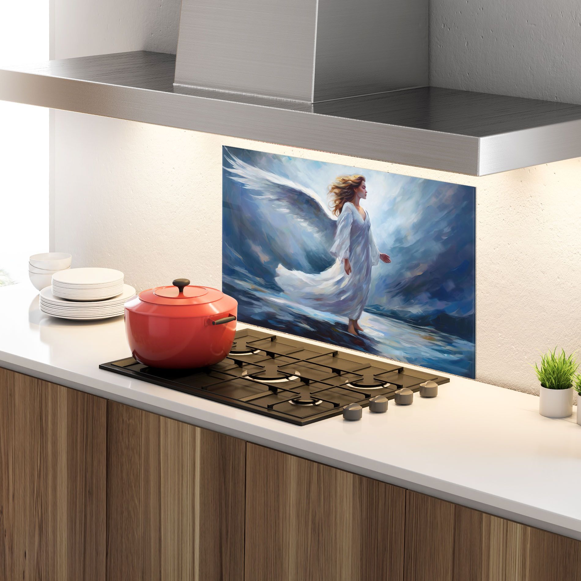 Wind Angel Woman mockup 4