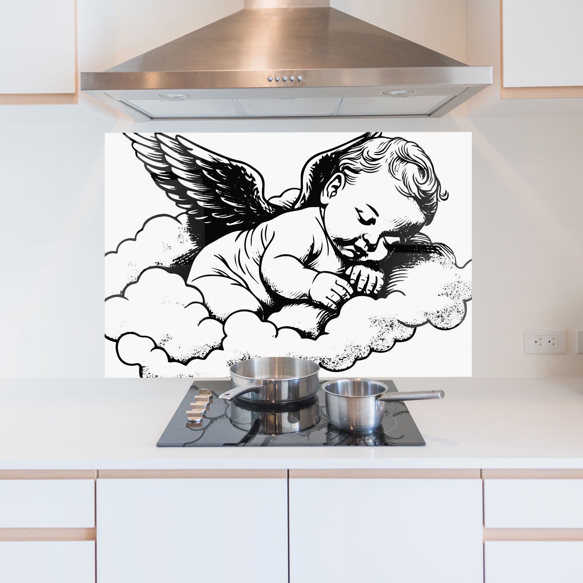 Angel Sleeping mockup 5