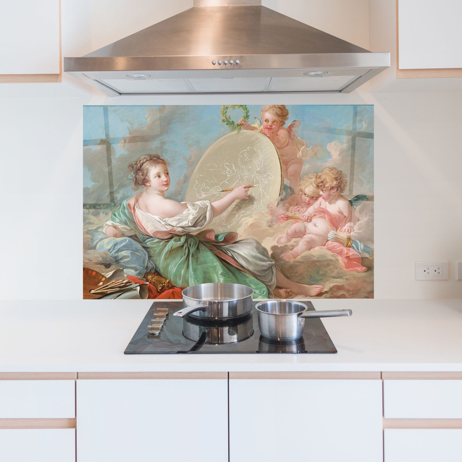 Painting Cute Angels mockup 5