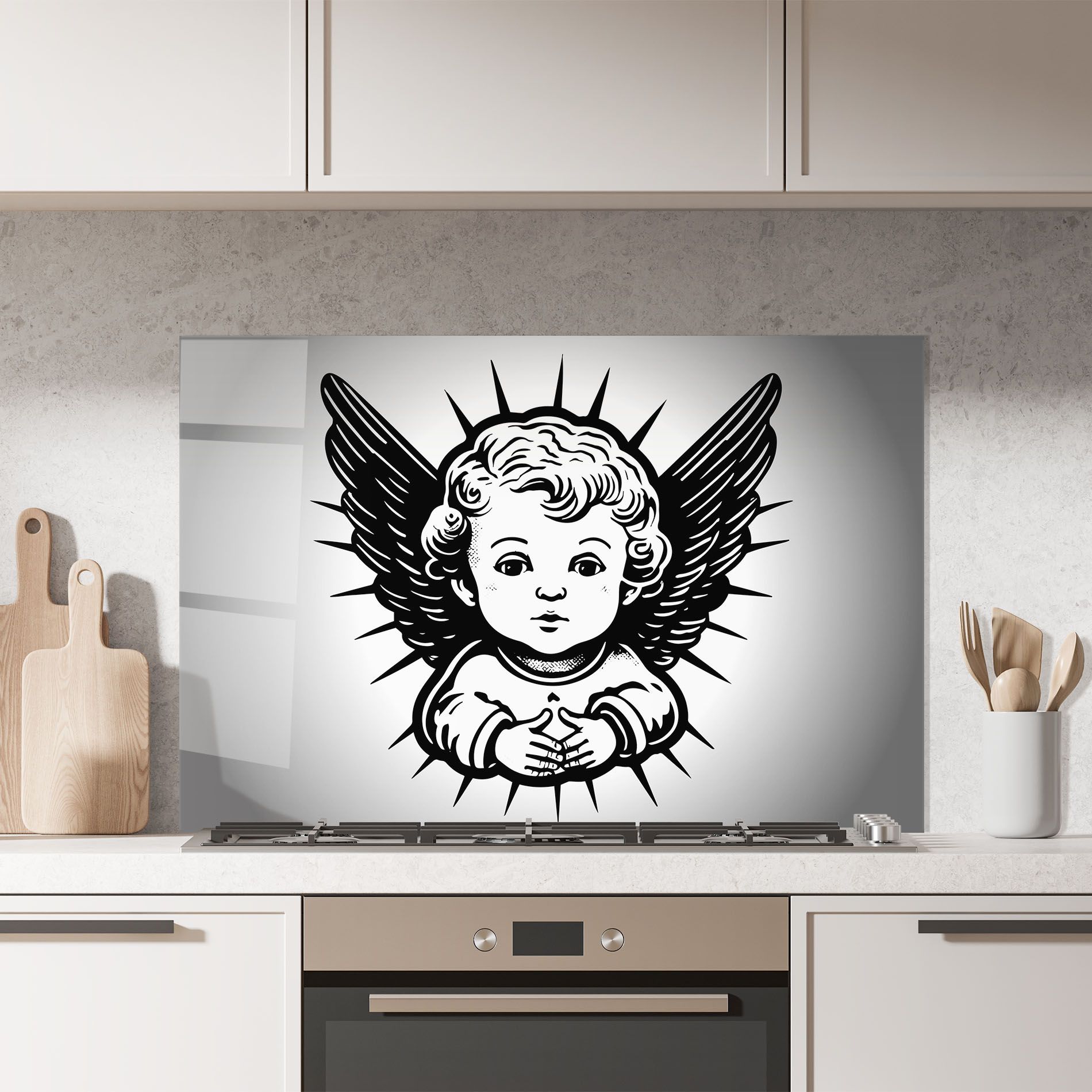 Angel Small Wings mockup 7