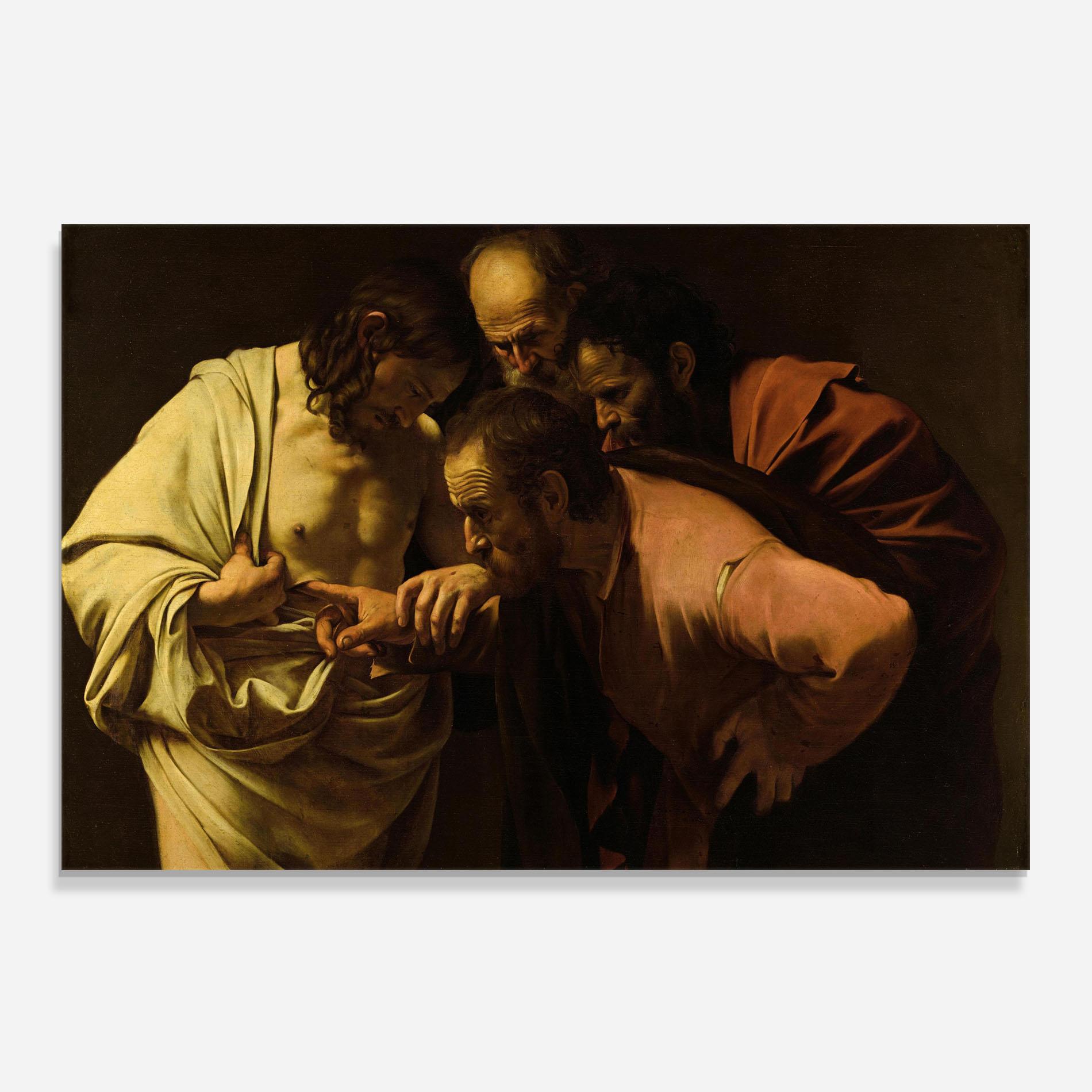 Küchenrückwand Glas Der Unglaubige Thomas mockup 0