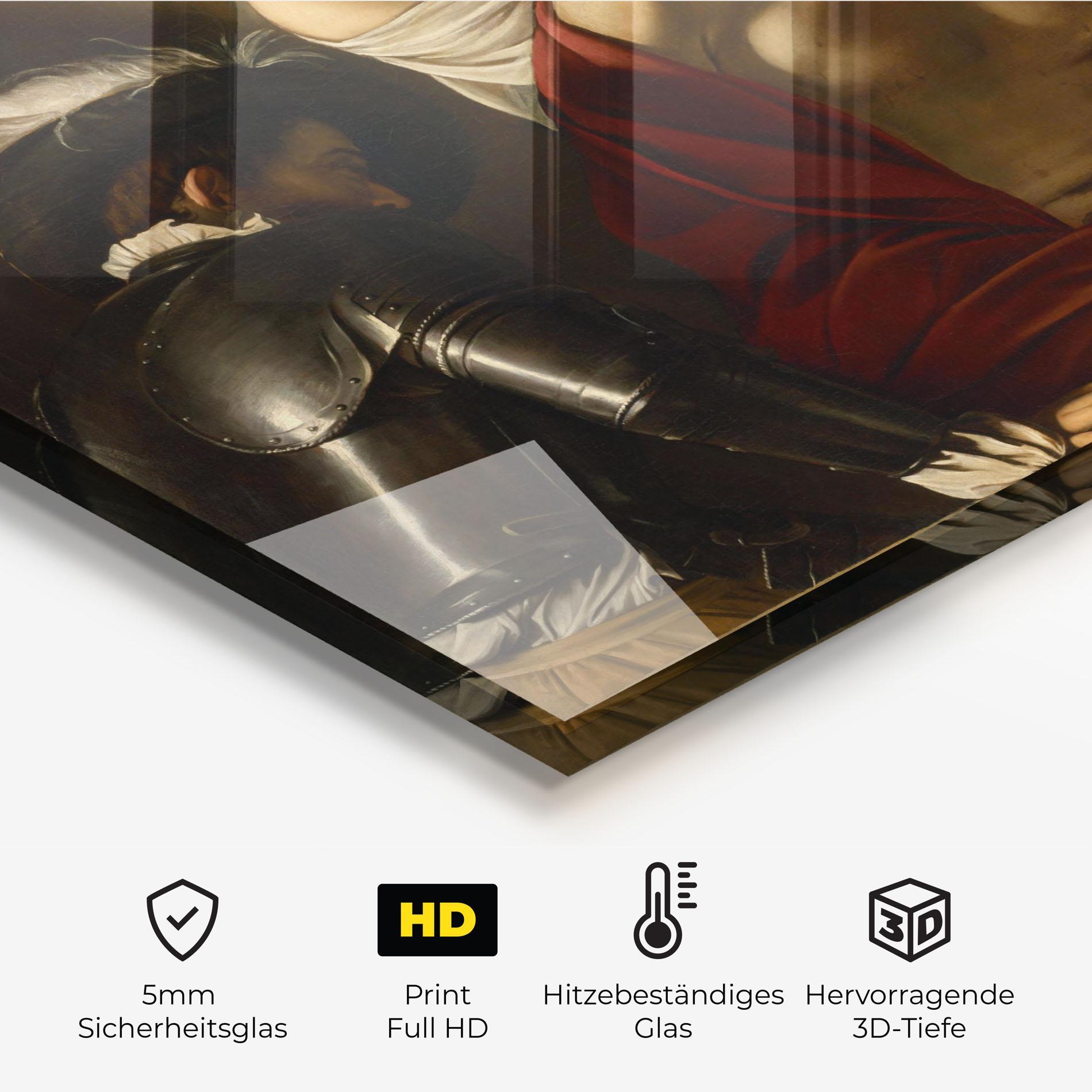 Küchenrückwand Glas Crowning With Thorns mockup 2