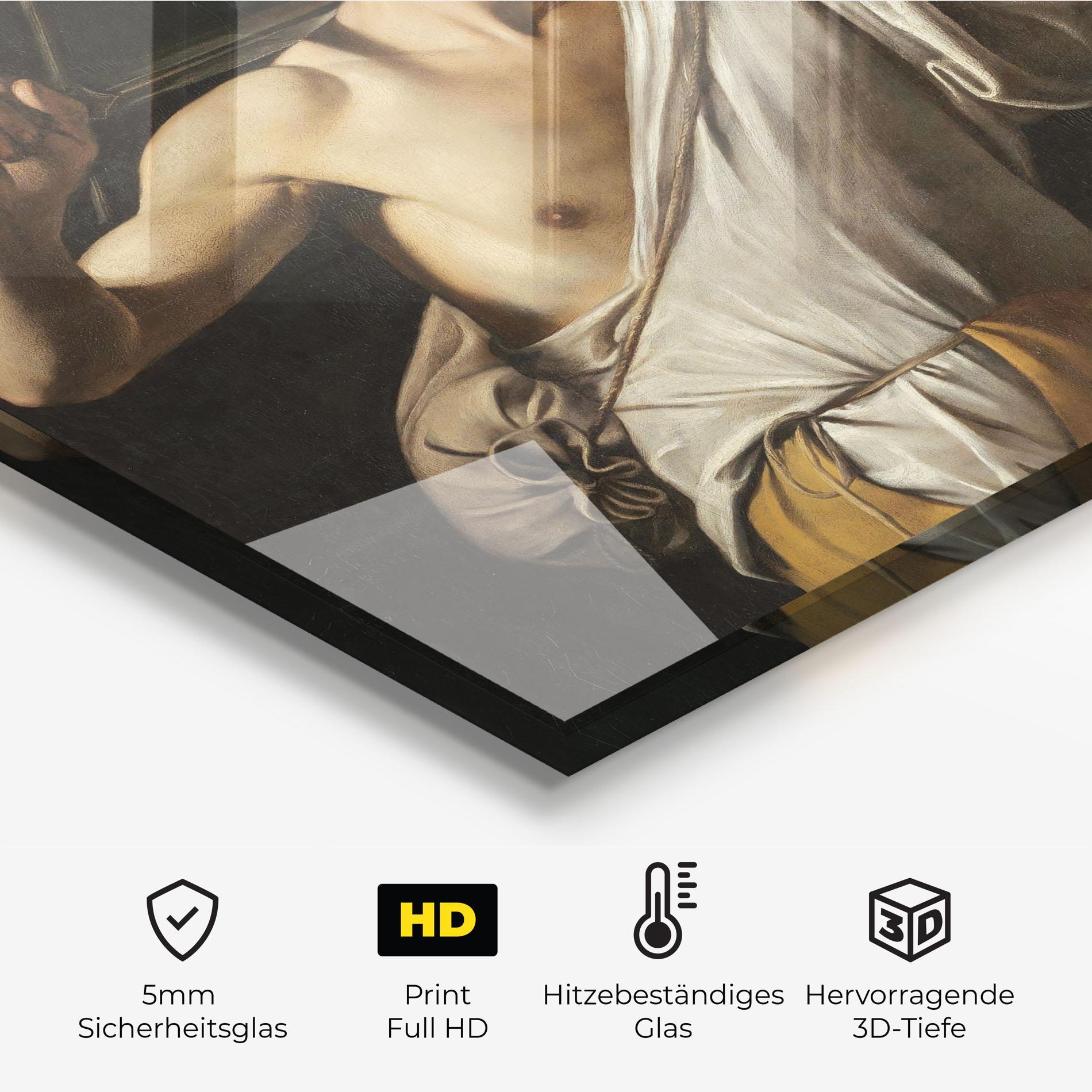 Küchenrückwand Glas The Head Of Goliath mockup 2