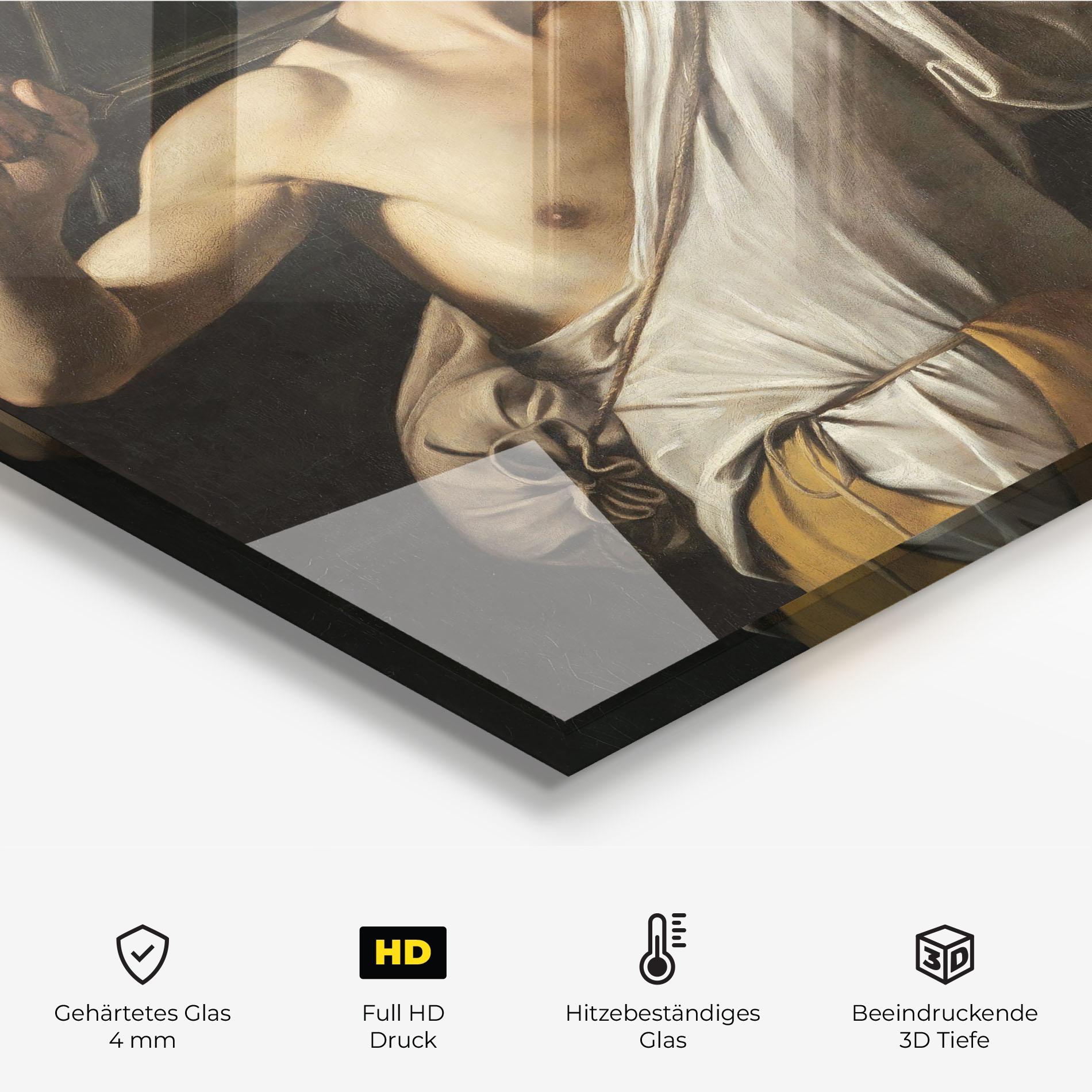 Küchenrückwand Glas The Head Of Goliath mockup 2