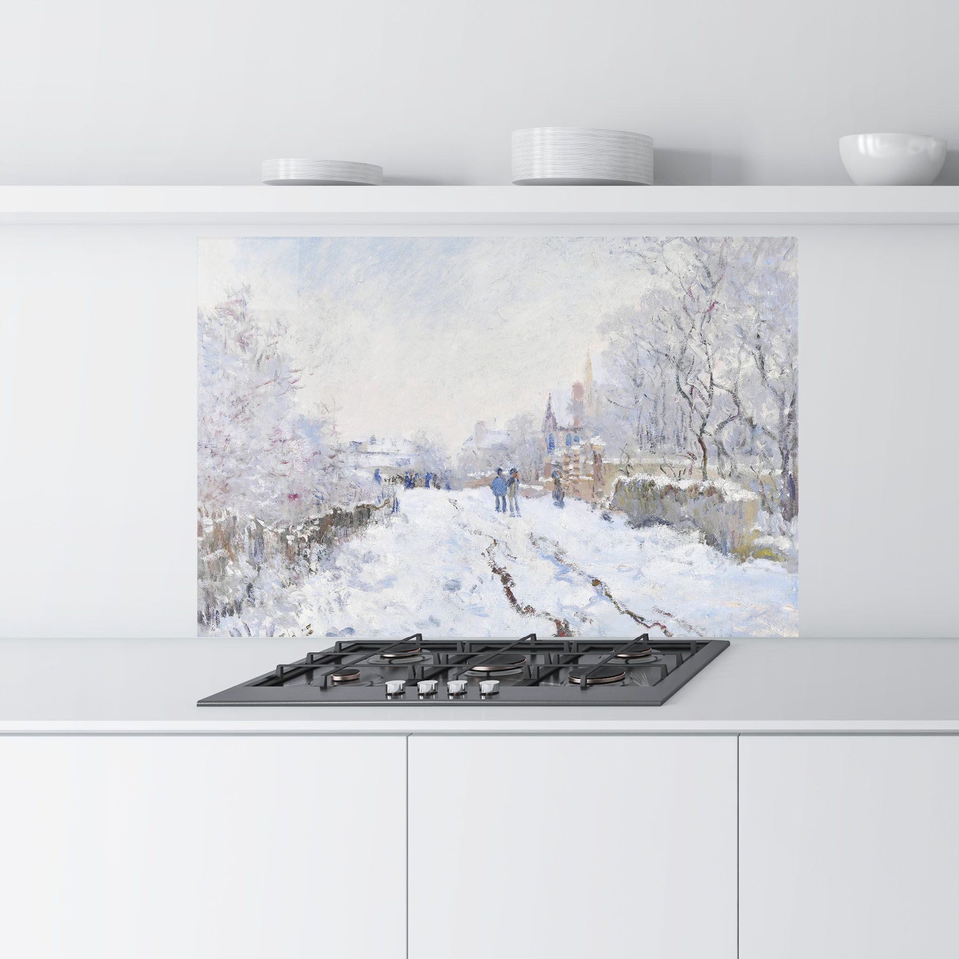 Snow At Argenteuil mockup 9