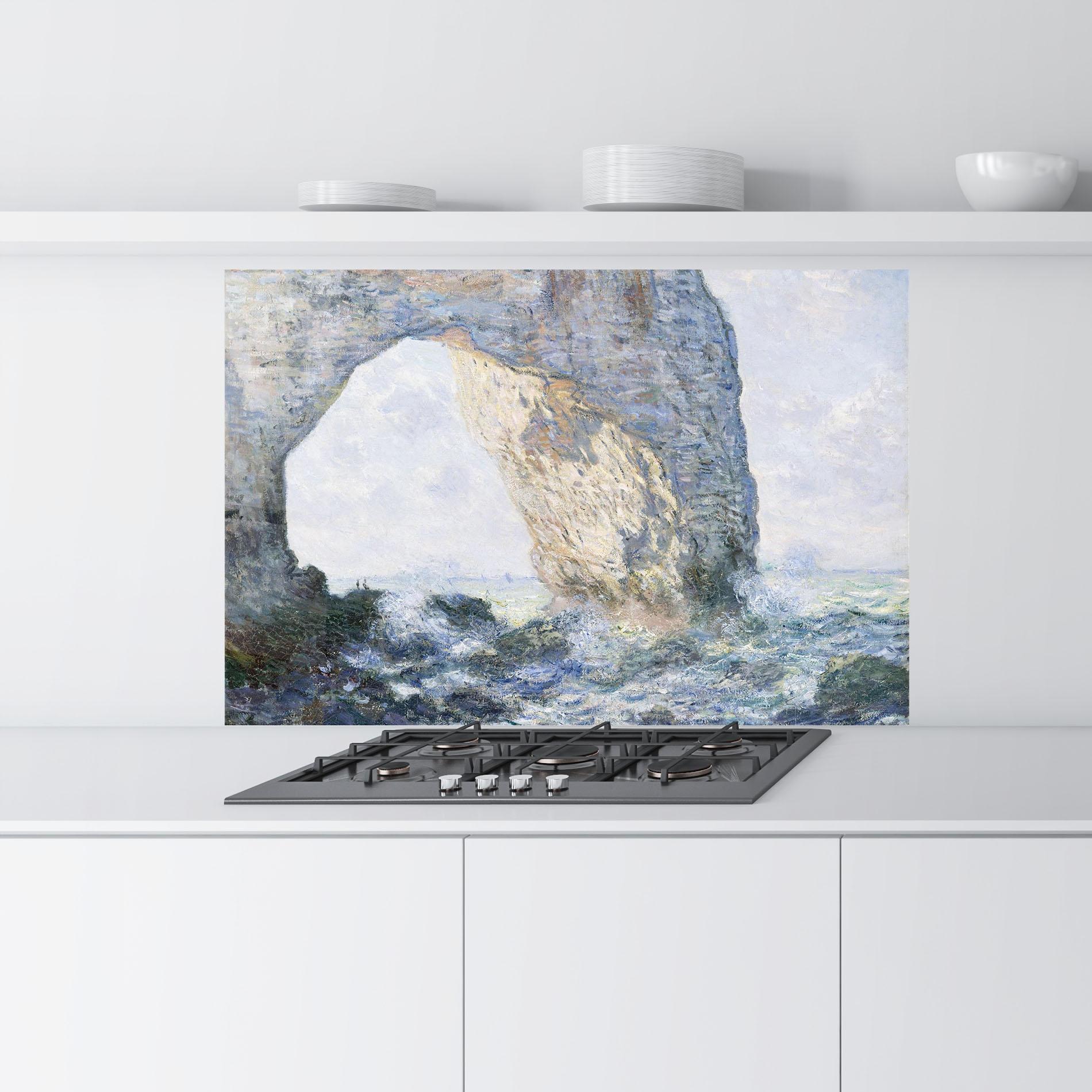 Küchenrückwand Glas The Manneporte mockup 9