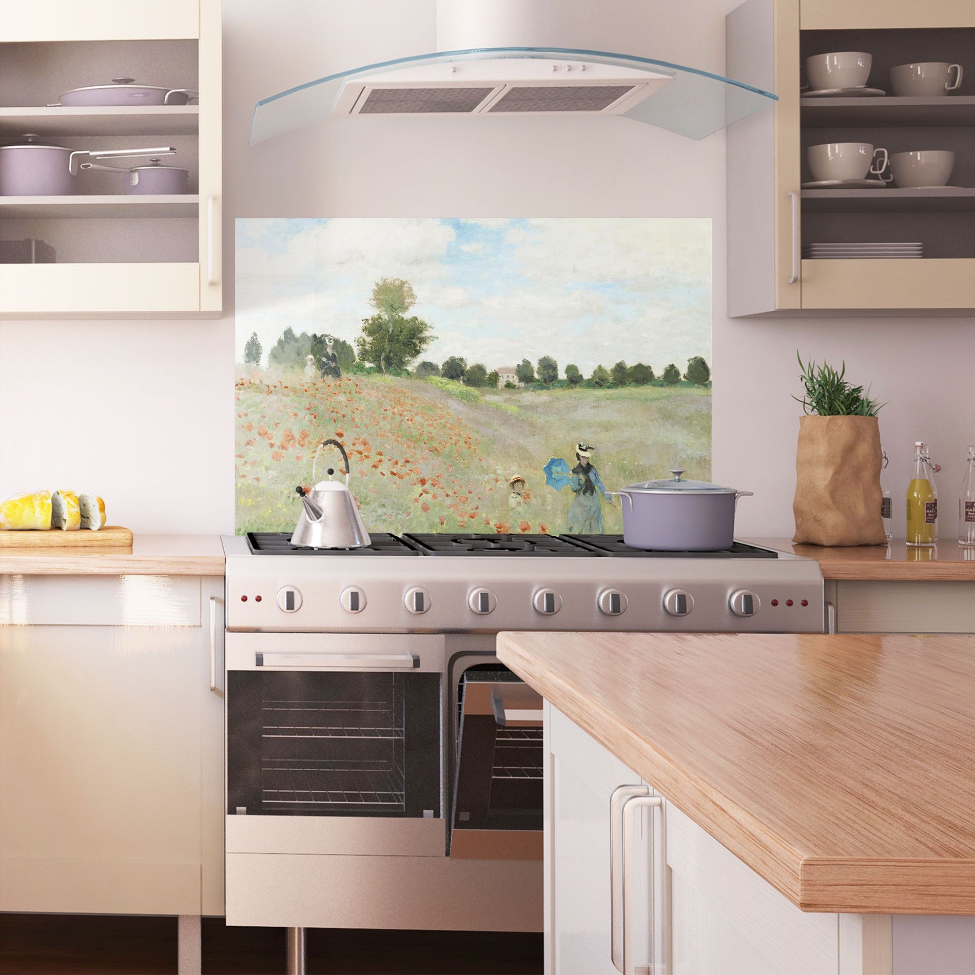 Poppy Field Near Argenteuil mockup 1