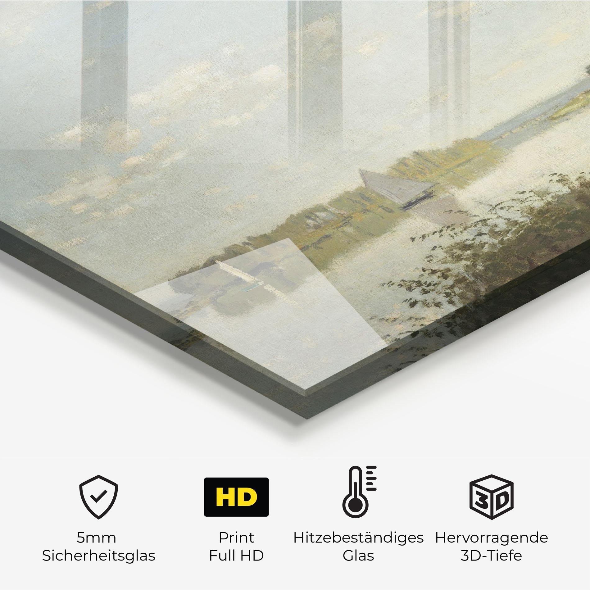 Küchenrückwand Glas Argenteuil mockup 2