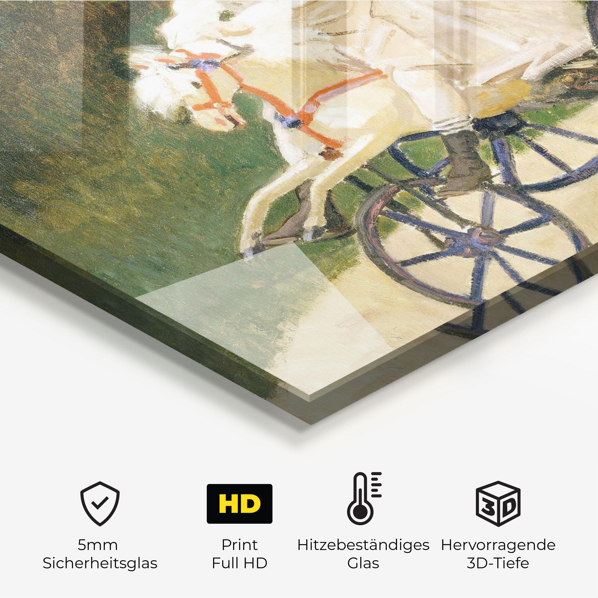 Küchenrückwand Glas Hobby Horse mockup 2