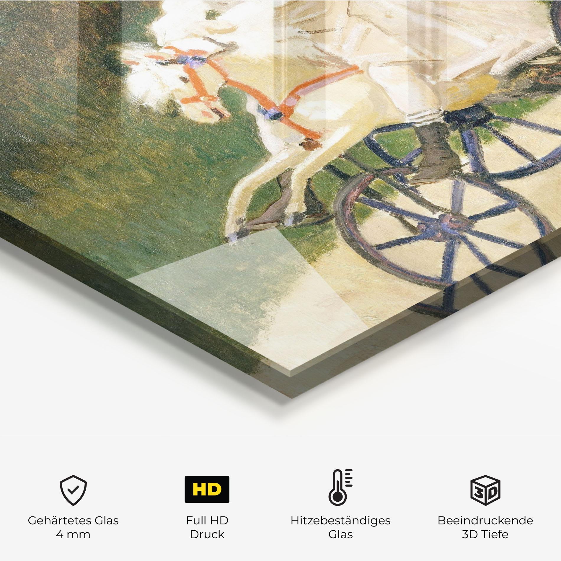 Küchenrückwand Glas Hobby Horse mockup 2