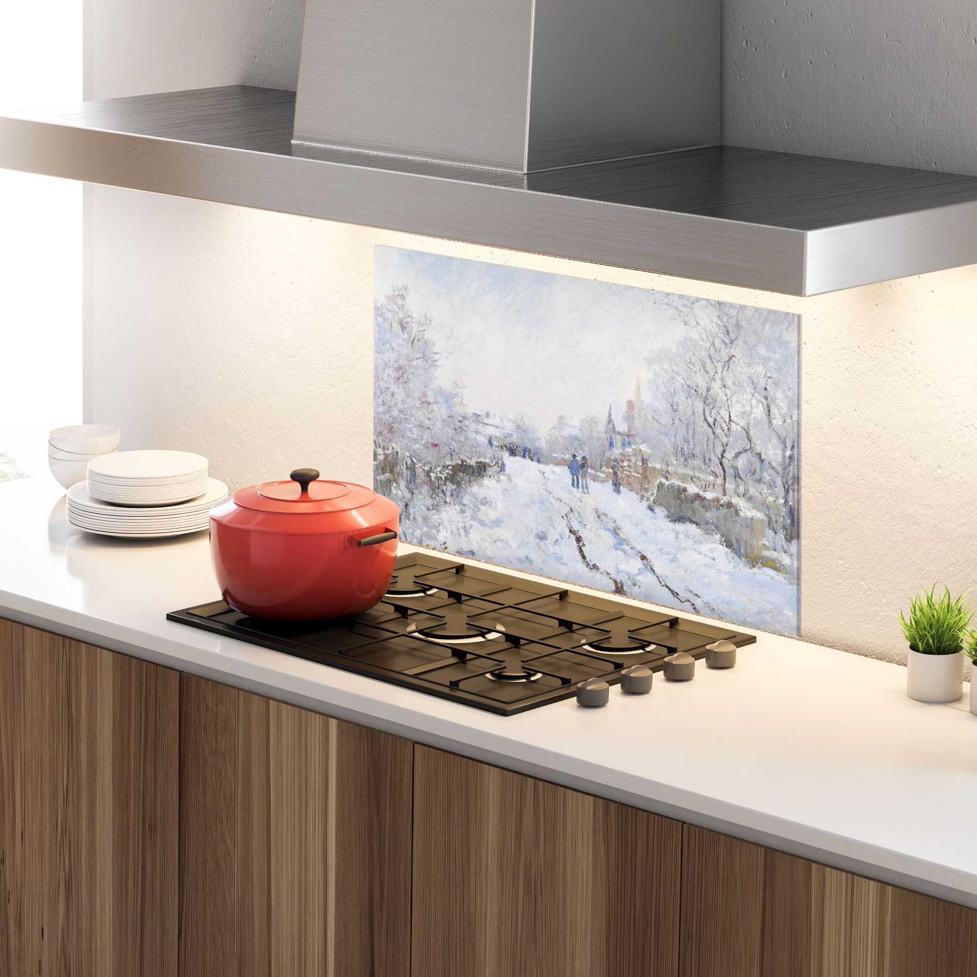 Snow At Argenteuil mockup 4