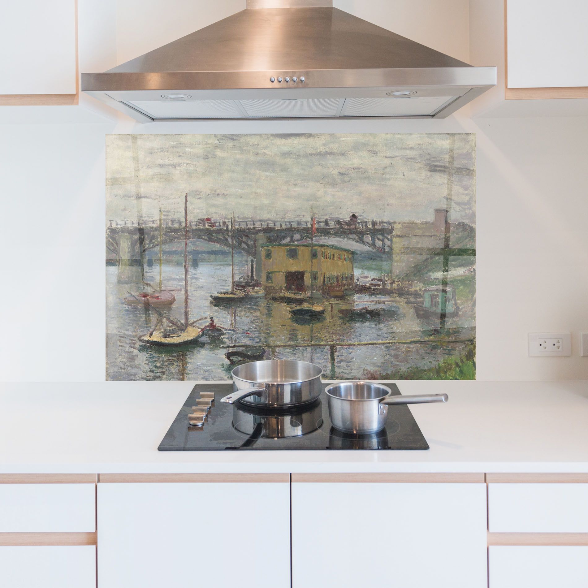 Bridge At Argenteuil Monet mockup 5