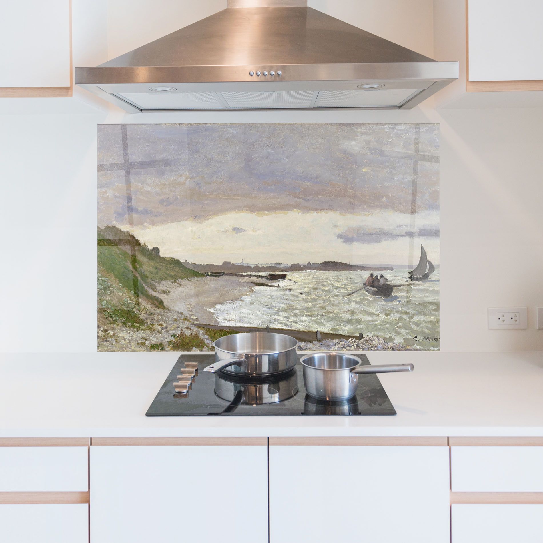 Seashore At Sainte Adresse mockup 5