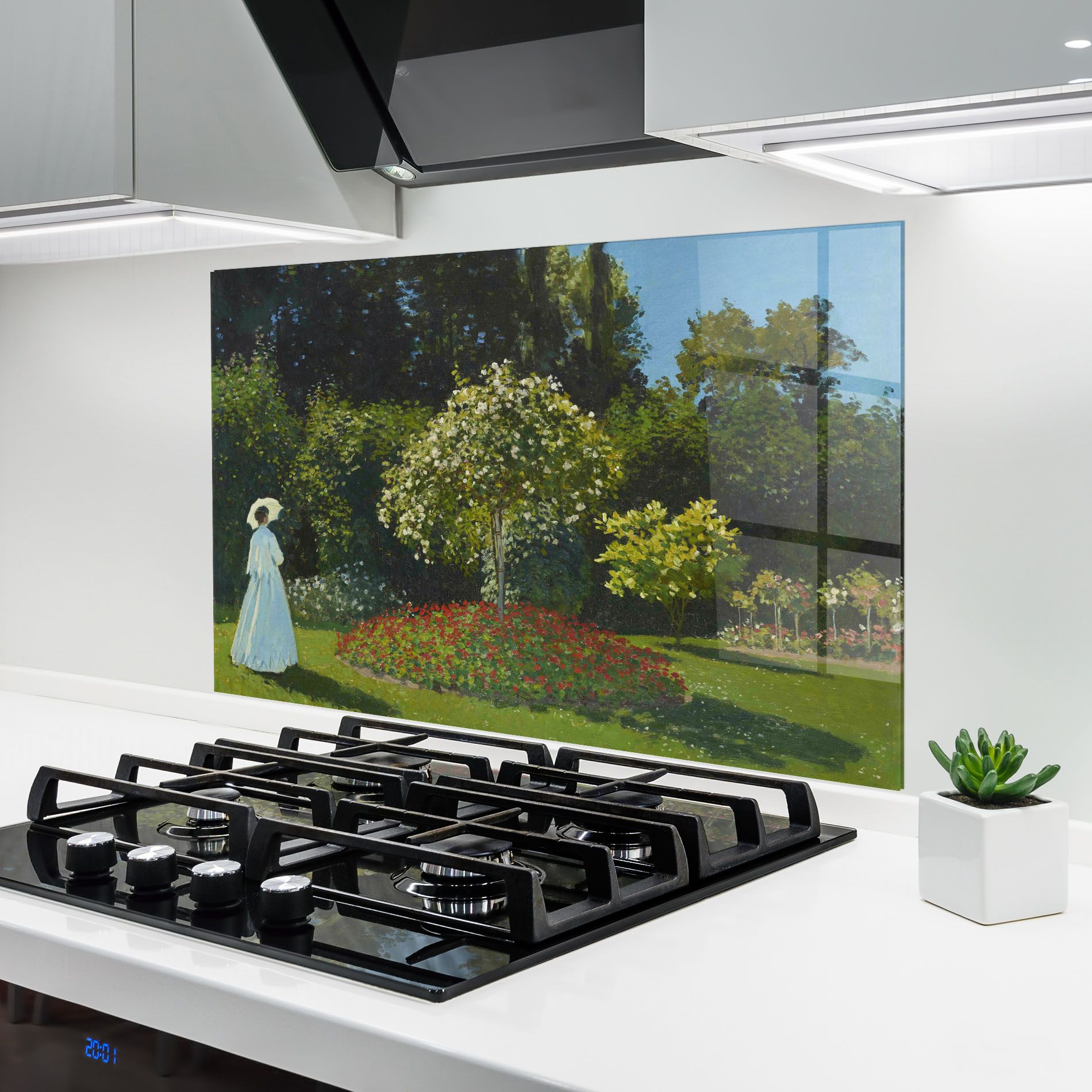 Lady In The Garden mockup 6