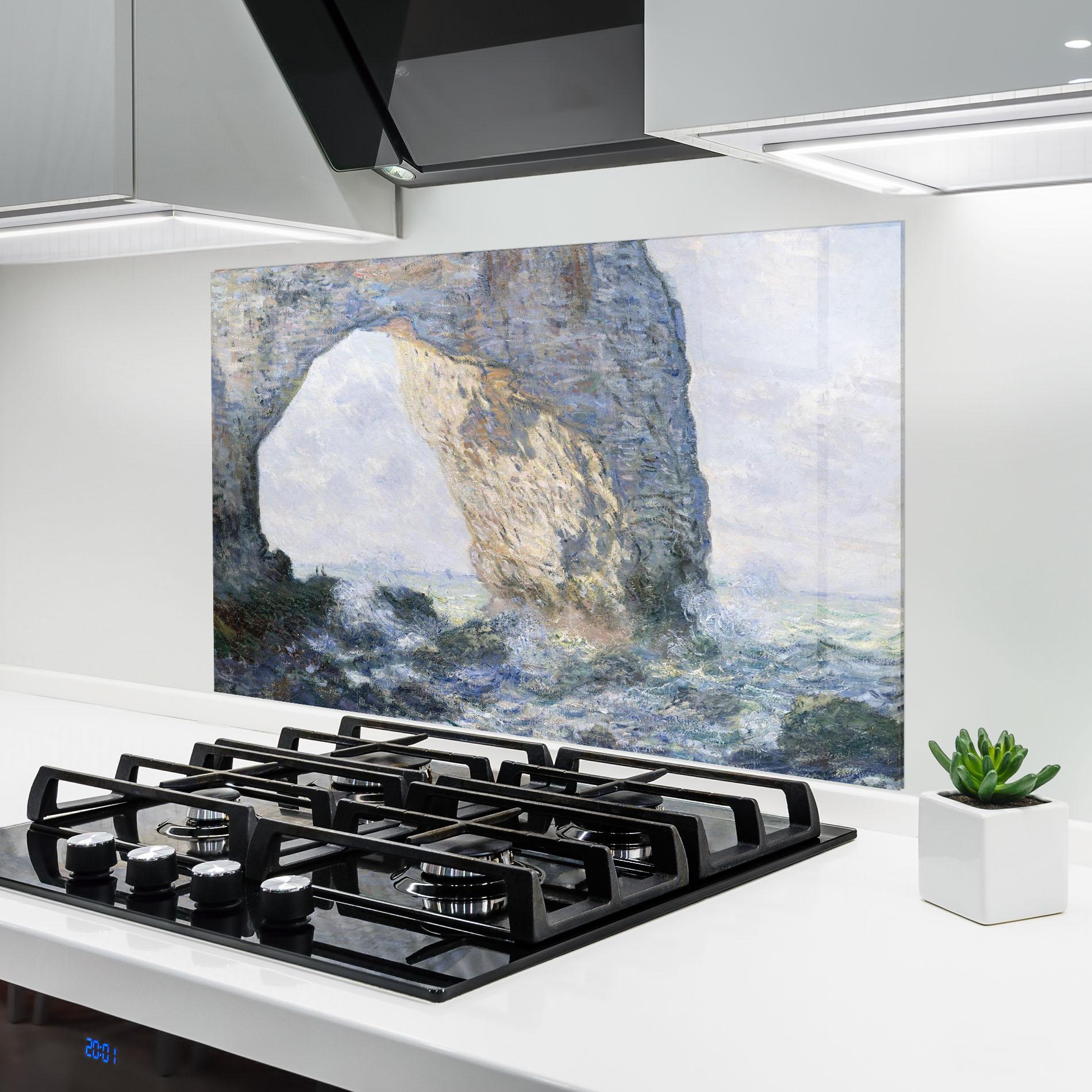 Küchenrückwand Glas The Manneporte mockup 6