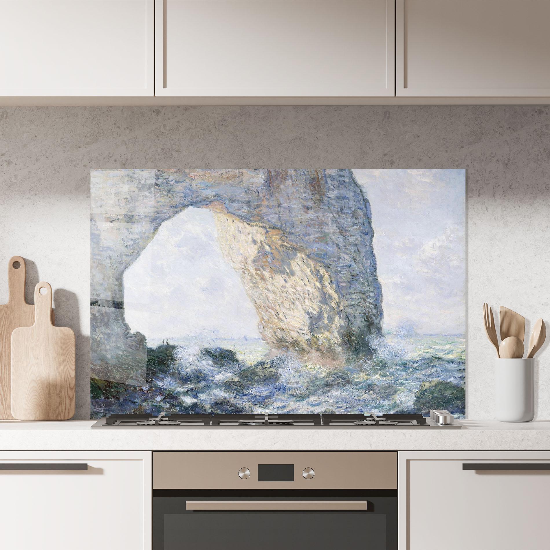 Küchenrückwand Glas The Manneporte mockup 7