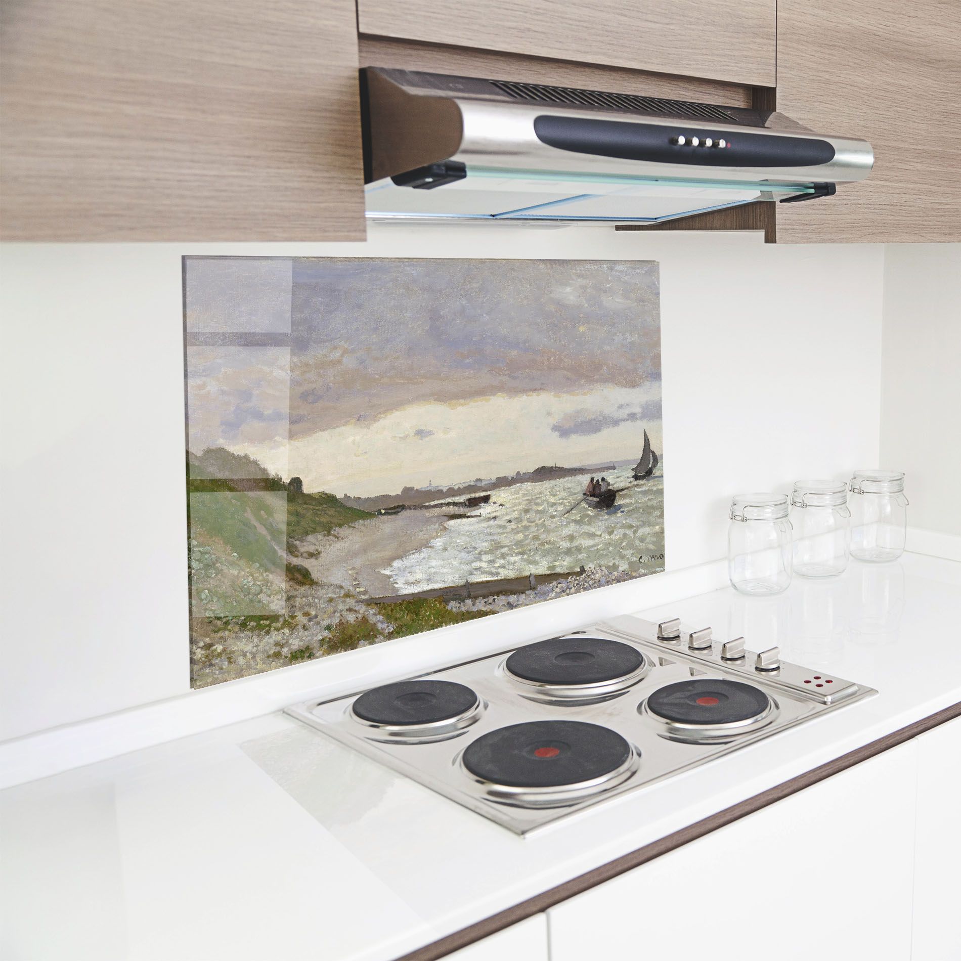 Seashore At Sainte Adresse mockup 8