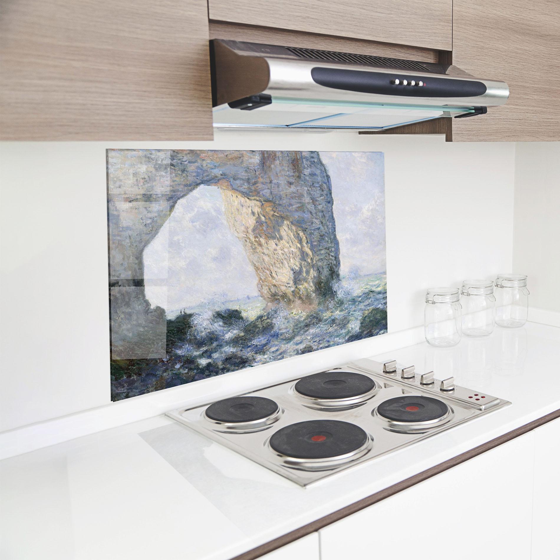 Küchenrückwand Glas The Manneporte mockup 8