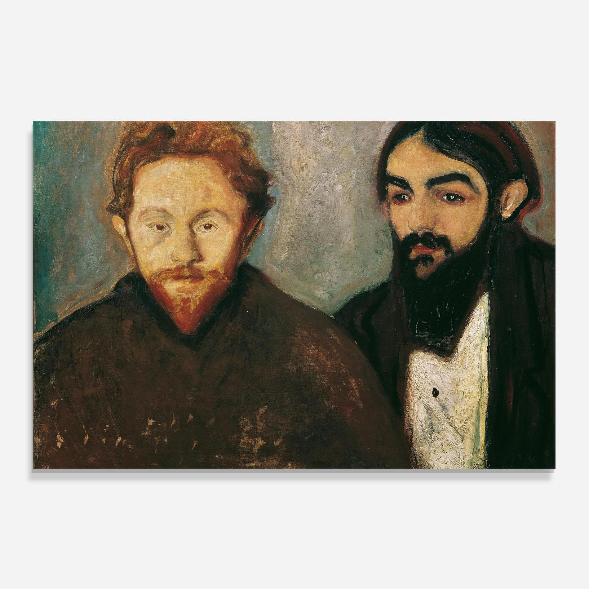 Küchenrückwand Glas Der Maler mockup 0