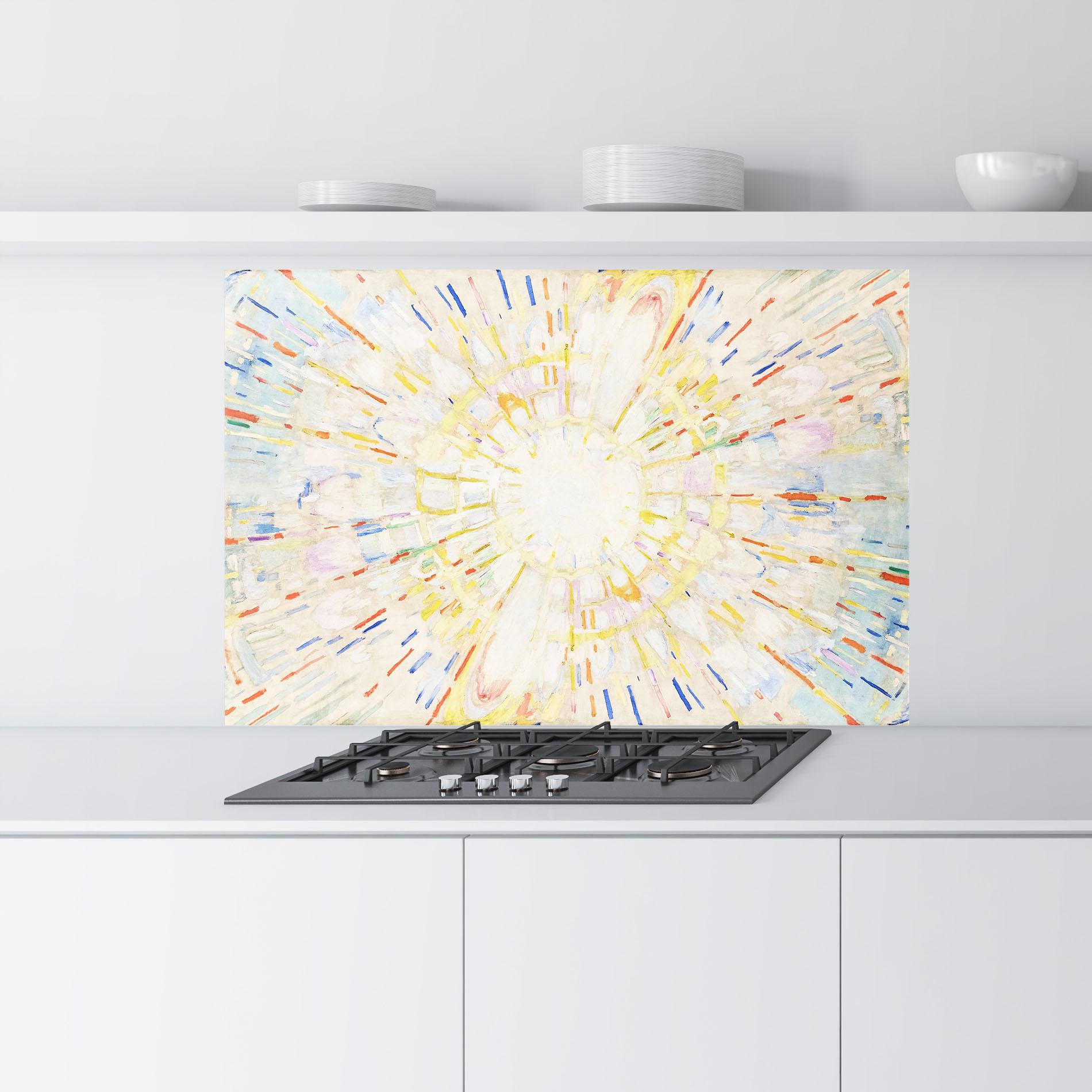 Küchenrückwand Glas Solenintro mockup 9