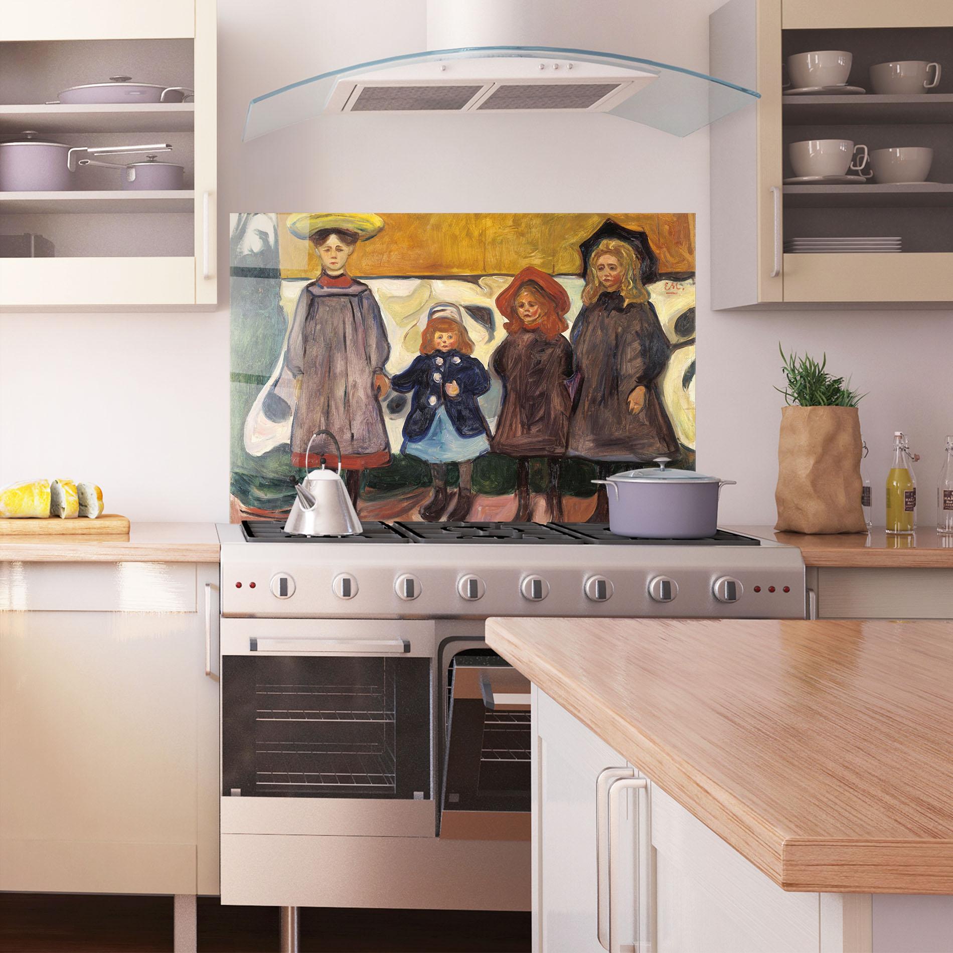 Küchenrückwand Glas Asgardstrand mockup 1