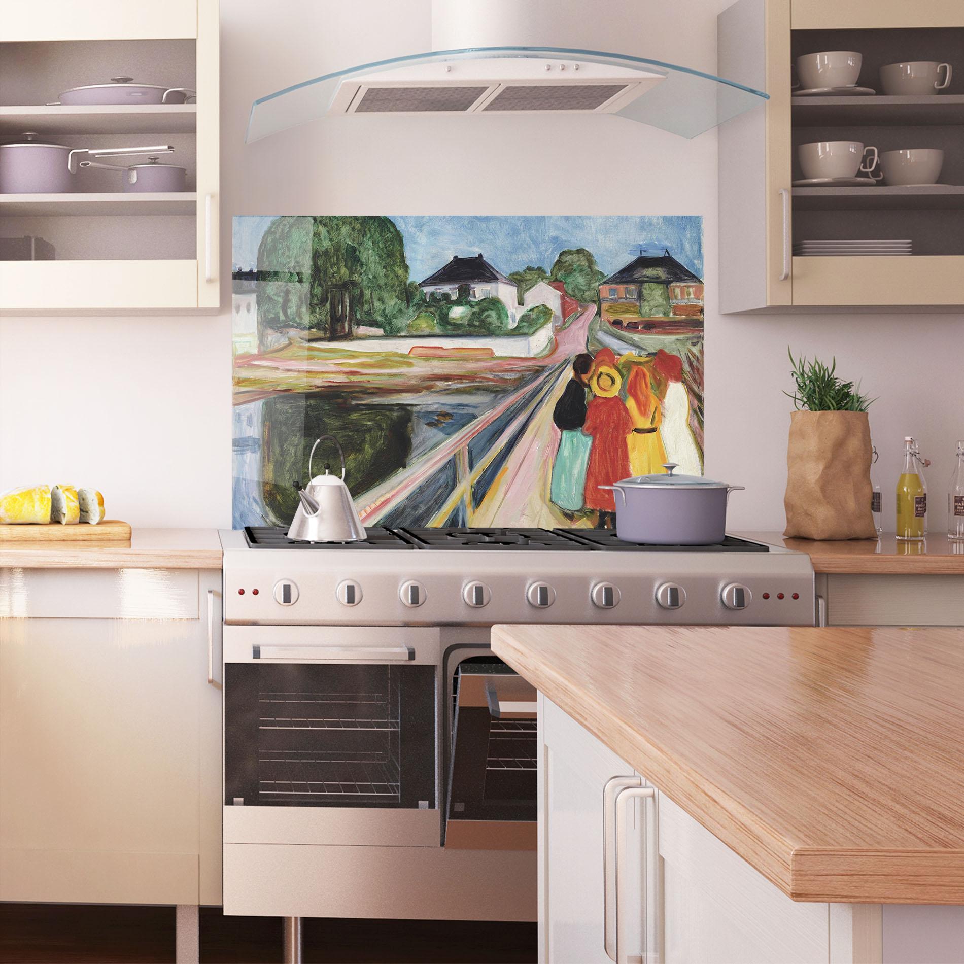 Küchenrückwand Glas Pikene Pa Broen mockup 1