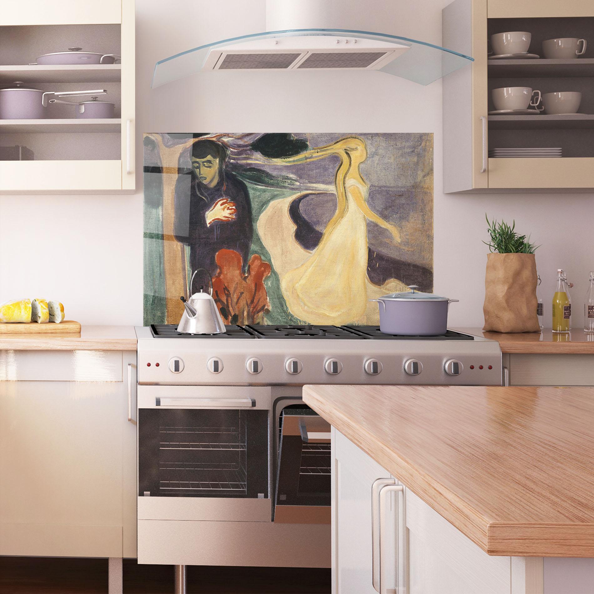 Küchenrückwand Glas Separation mockup 1