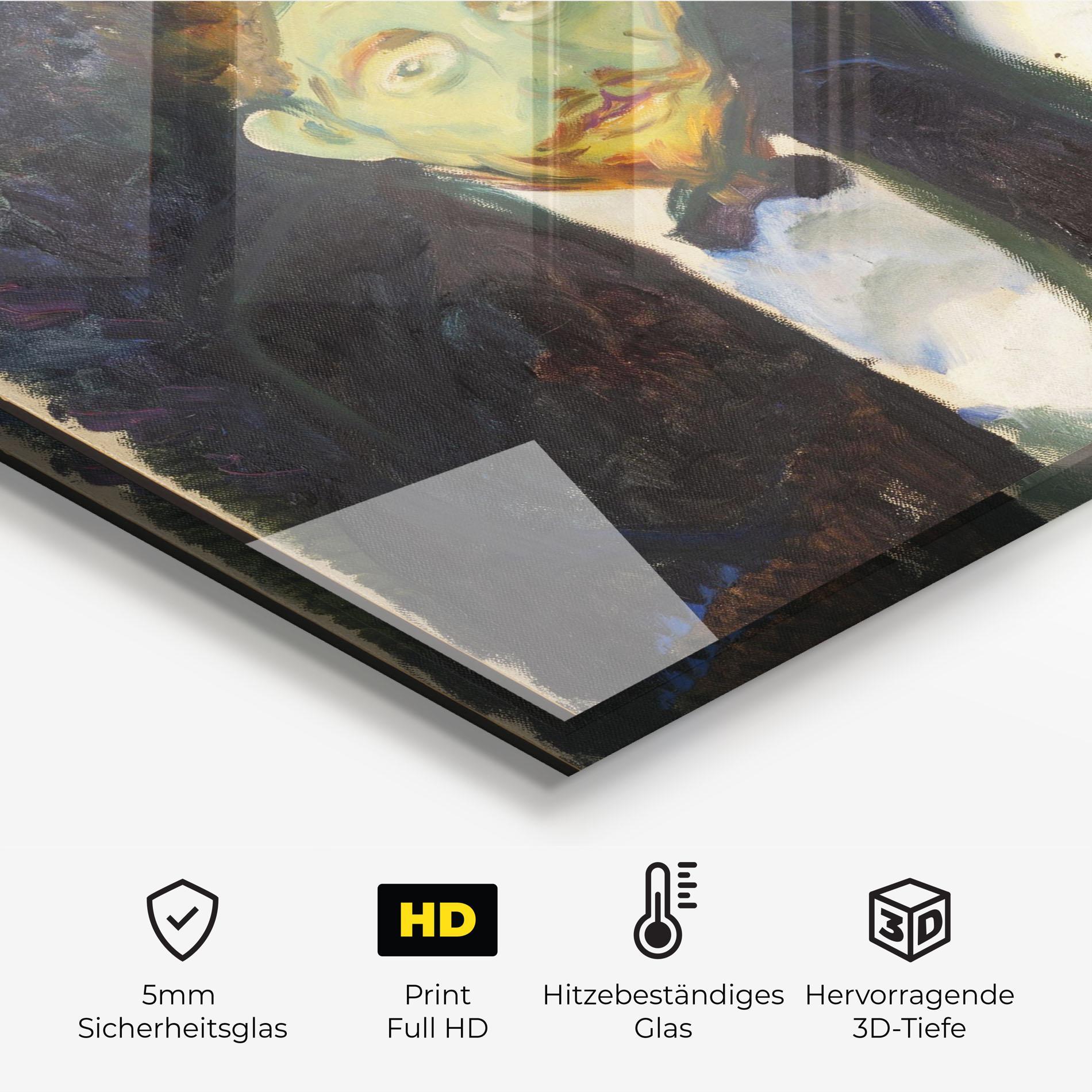 Küchenrückwand Glas Jealousy mockup 2