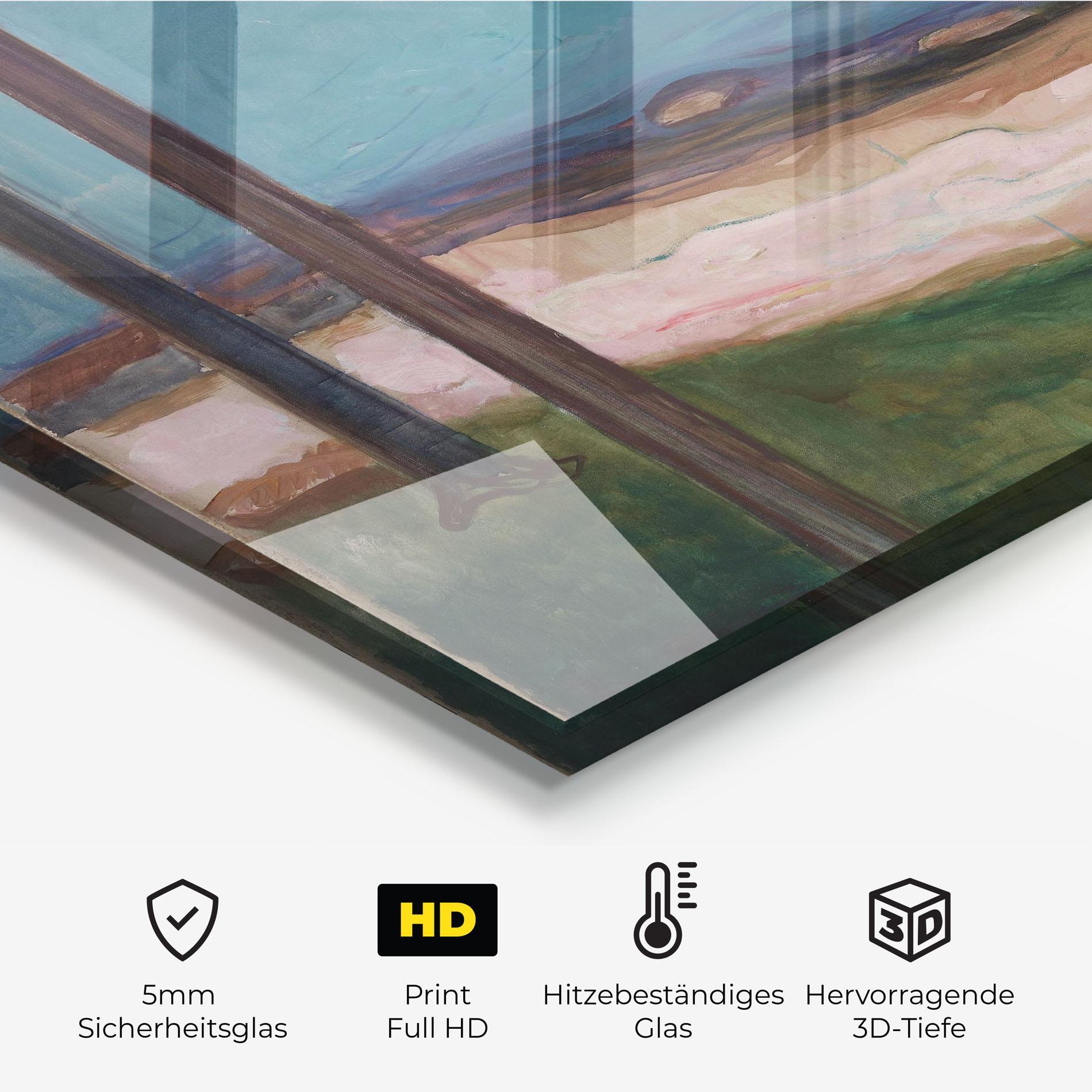 Küchenrückwand Glas Moonlight mockup 2