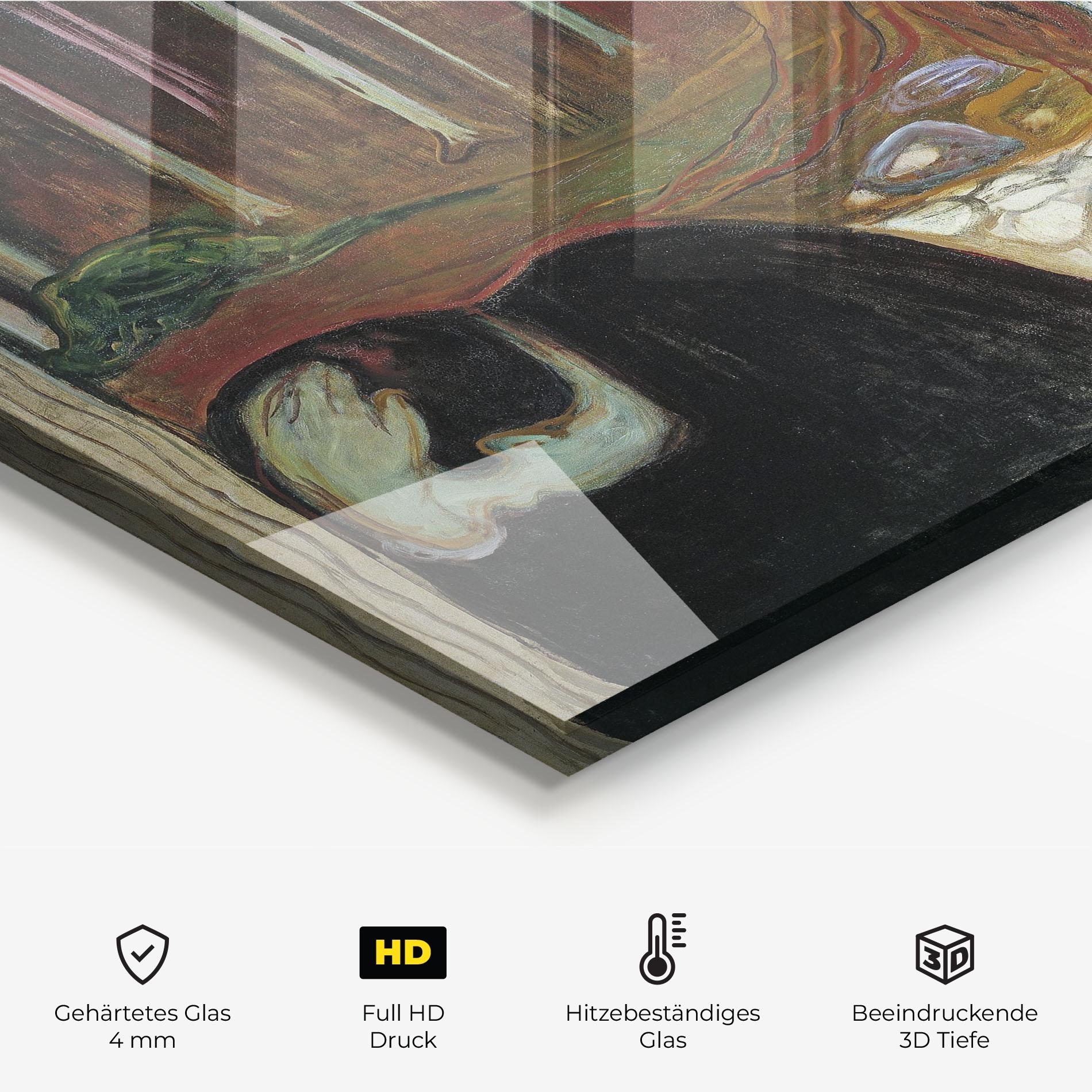 Küchenrückwand Glas Ashes mockup 2