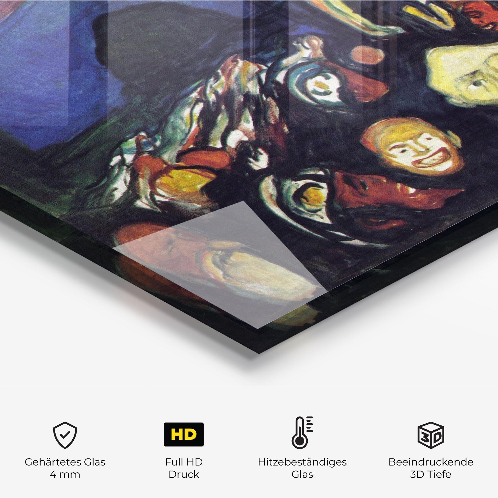 Küchenrückwand Glas Golgotha mockup 2