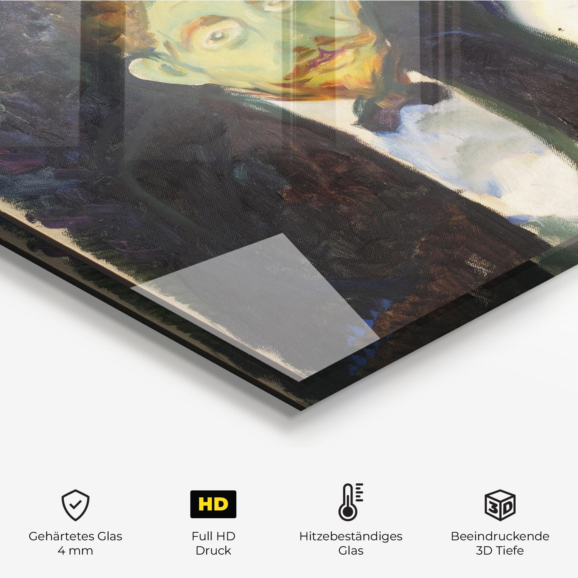 Küchenrückwand Glas Jealousy mockup 2